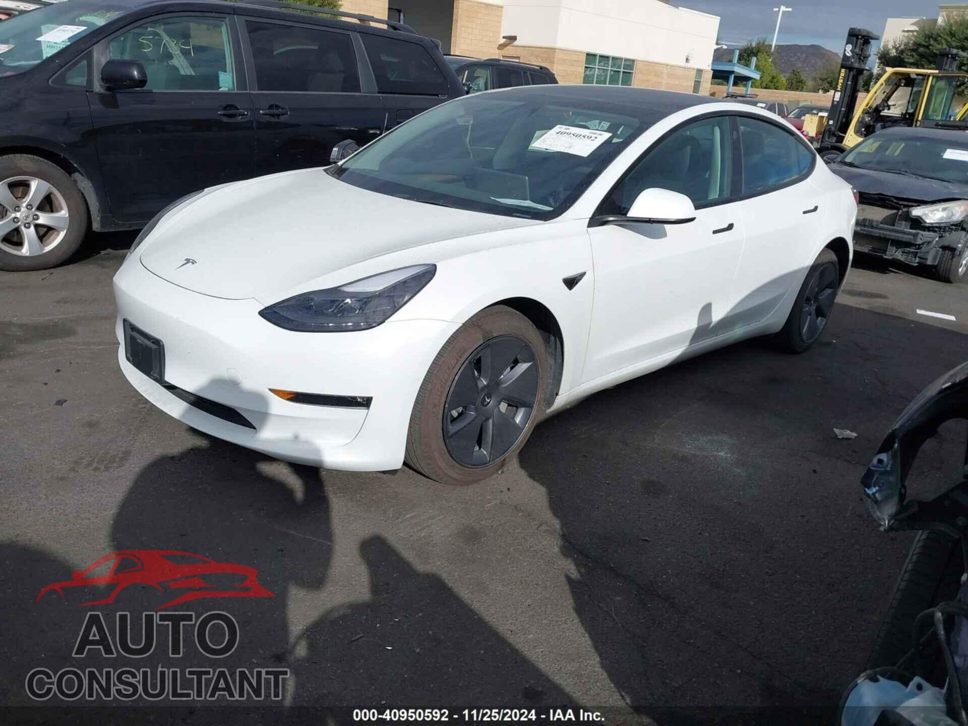 TESLA MODEL 3 2022 - 5YJ3E1EB9NF193479