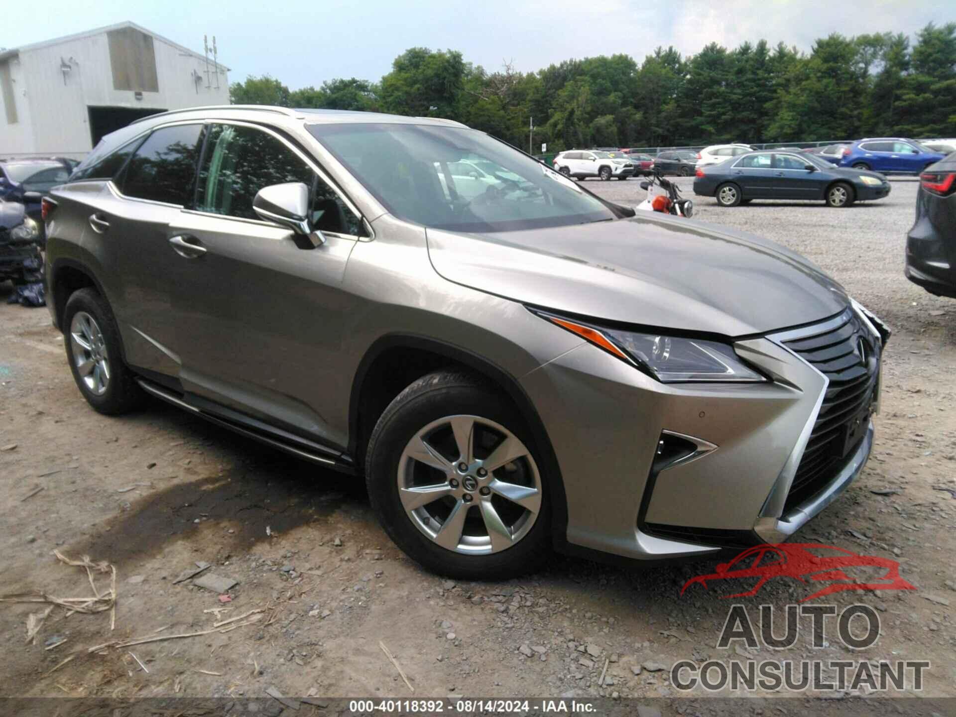 LEXUS RX 350 2018 - 2T2BZMCA4JC139898