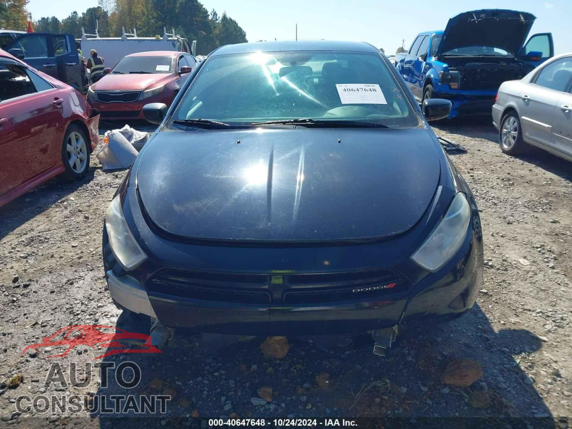 DODGE DART 2013 - 1C3CDFAA1DD342913