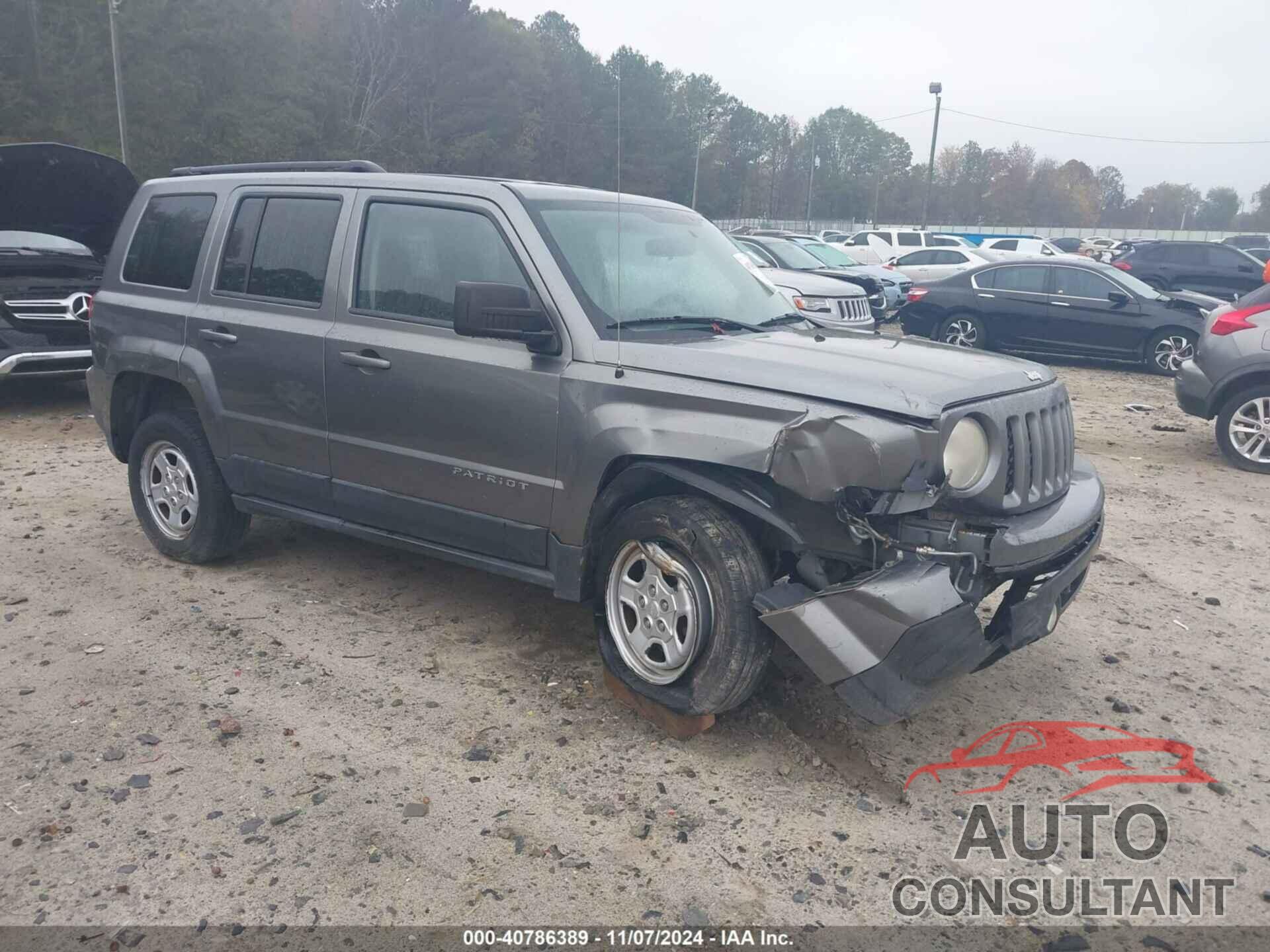 JEEP PATRIOT 2012 - 1C4NJRBB1CD509517