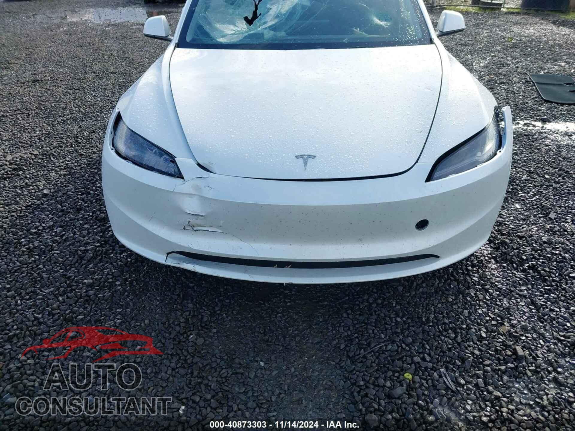 TESLA MODEL 3 2024 - 5YJ3E1EB2RF799986