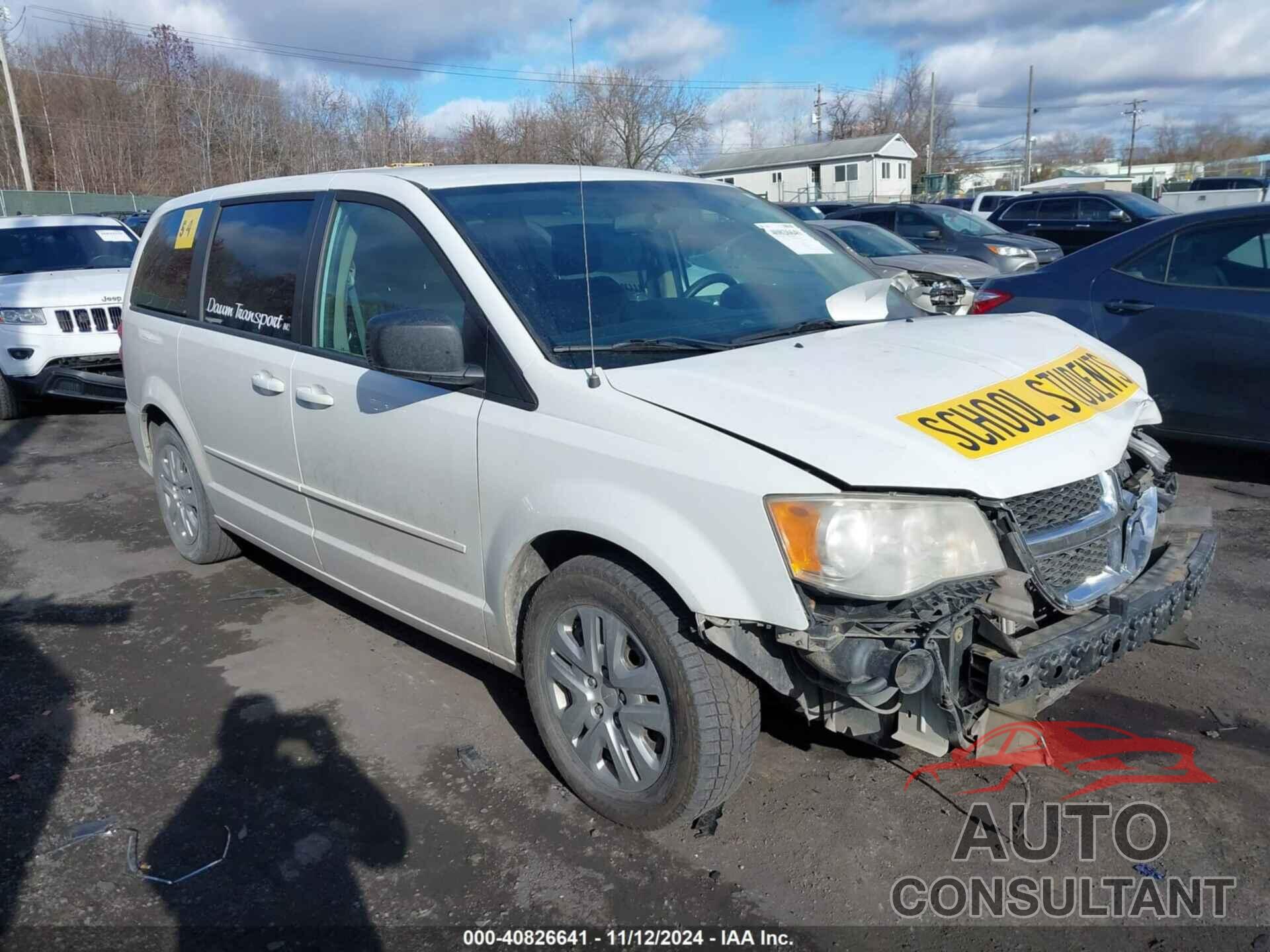 DODGE GRAND CARAVAN 2015 - 2C4RDGBG3FR658635