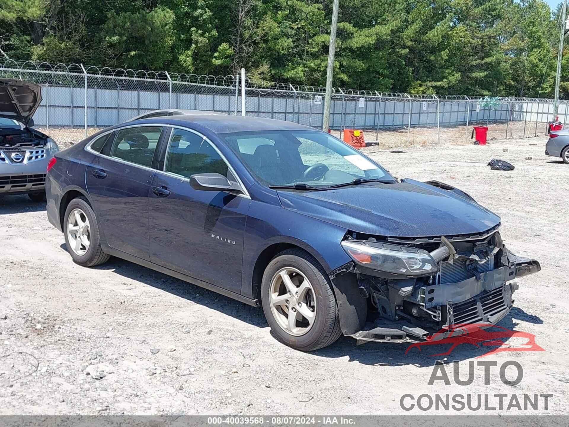 CHEVROLET MALIBU 2016 - 1G1ZB5STXGF356865