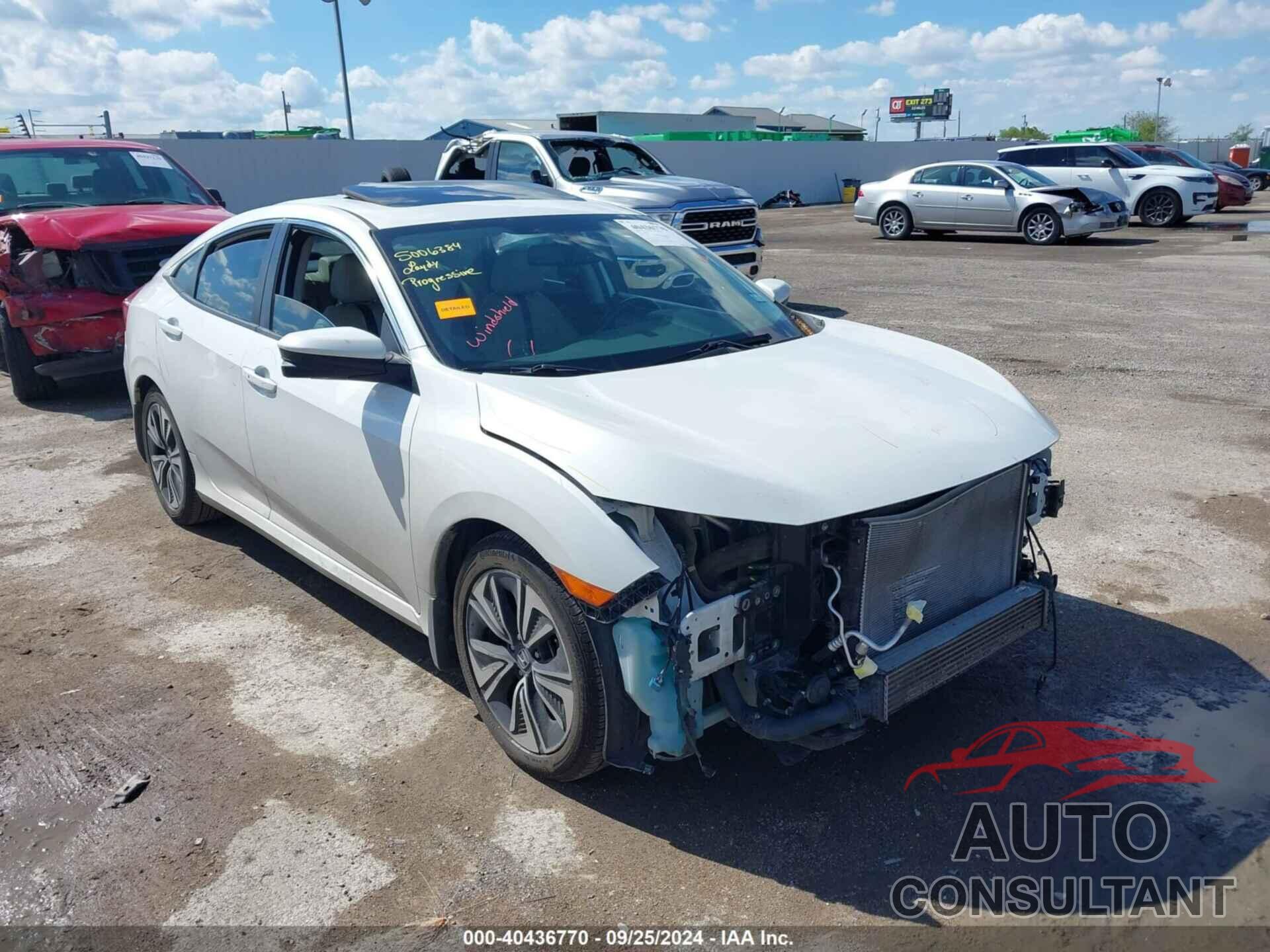 HONDA CIVIC 2016 - 19XFC1F72GE001101