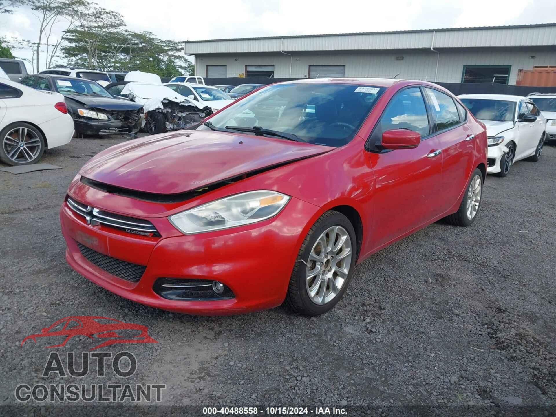 DODGE DART 2013 - 1C3CDFCA4DD124669