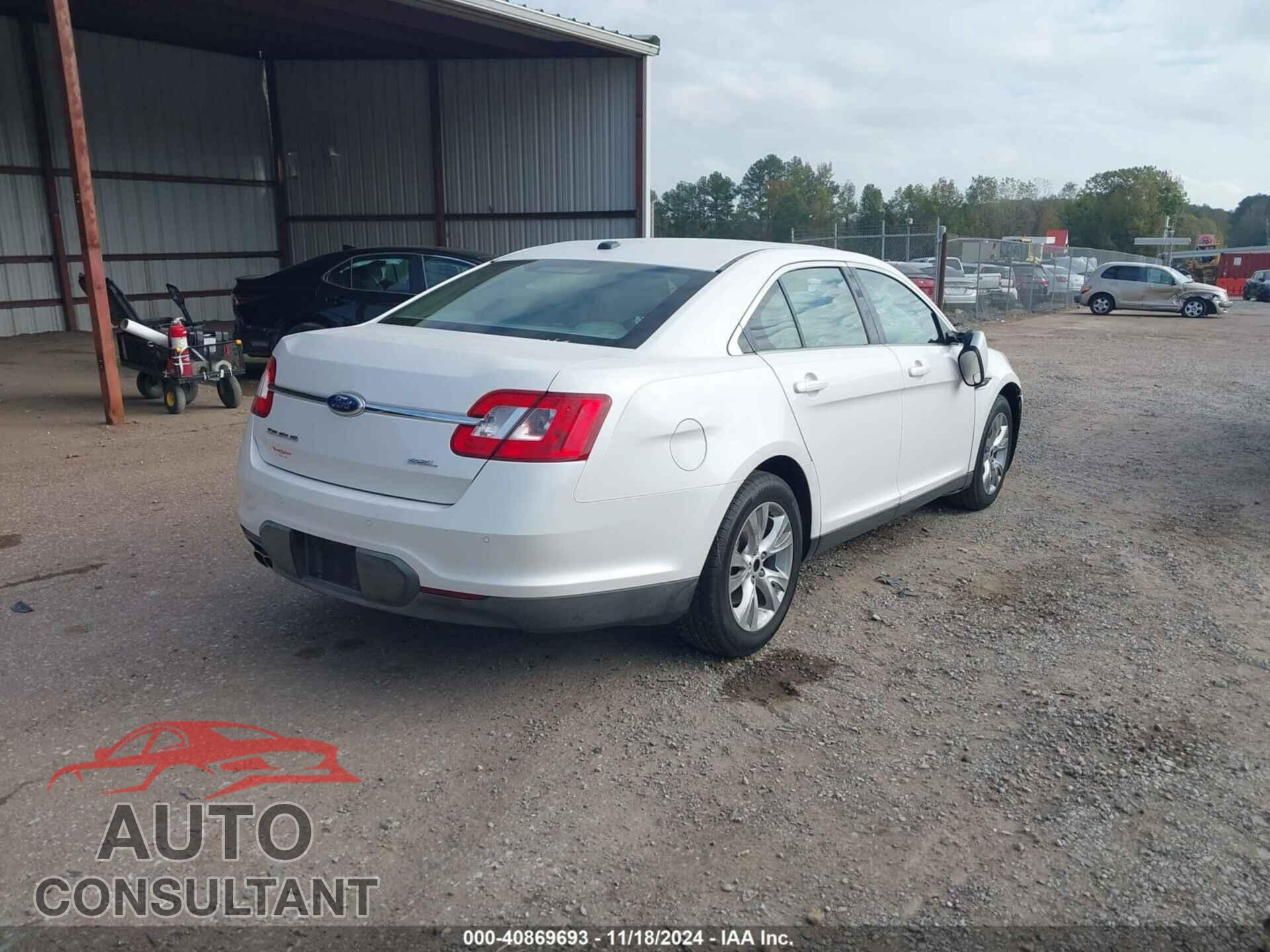 FORD TAURUS 2012 - 1FAHP2EW5CG107313