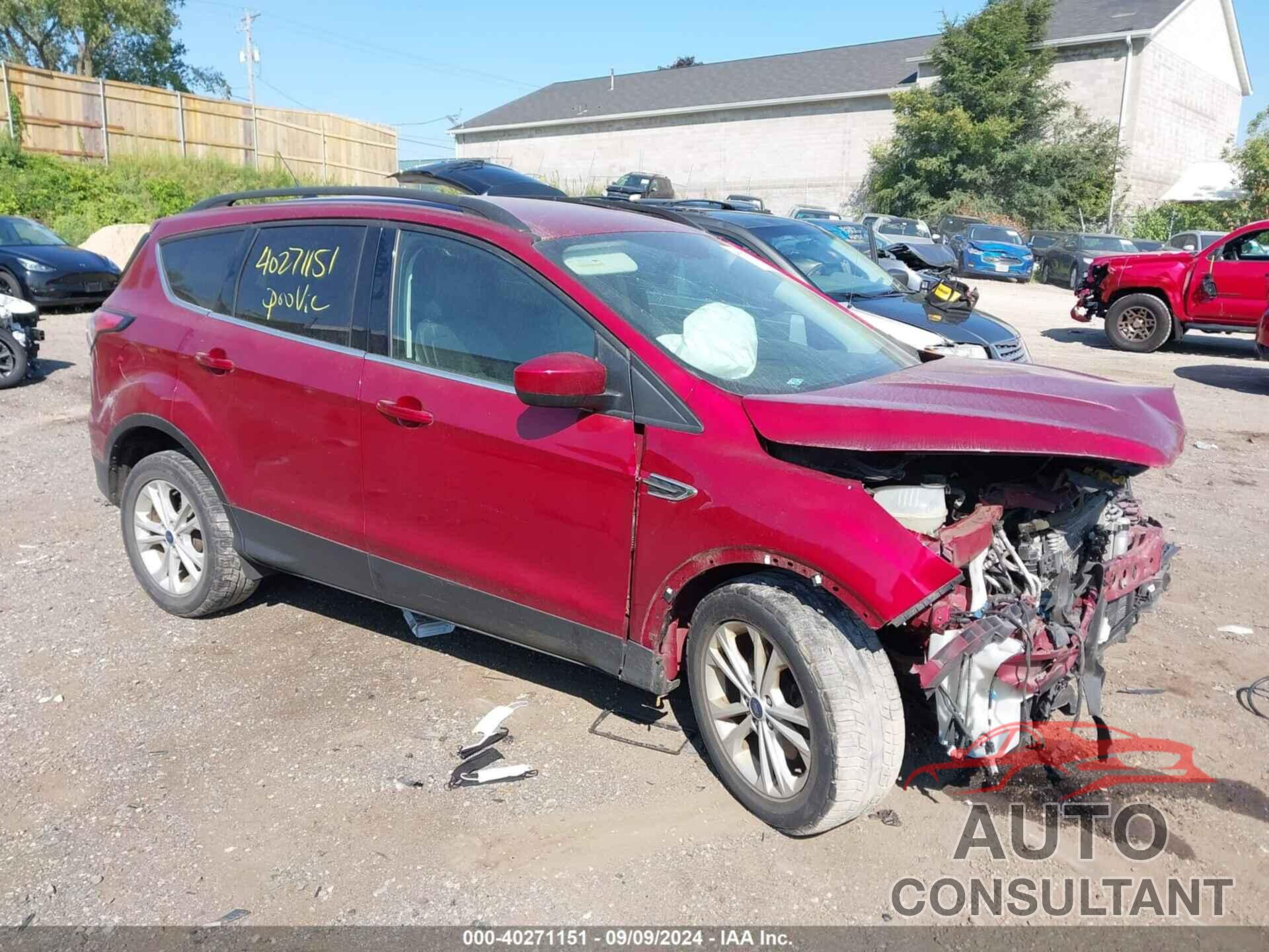FORD ESCAPE 2018 - 1FMCU9HD3JUC08764