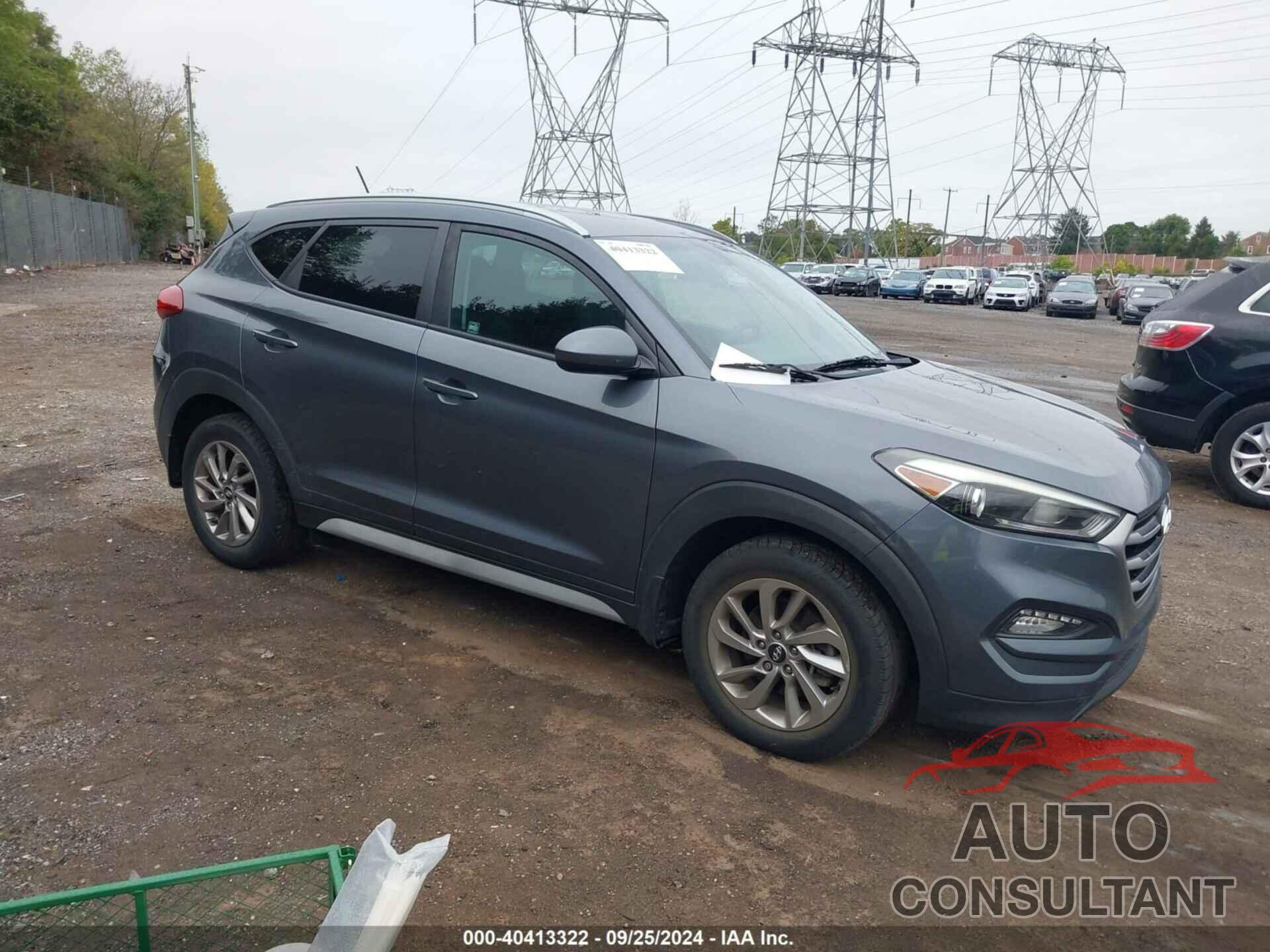 HYUNDAI TUCSON 2017 - KM8J3CA48HU452762