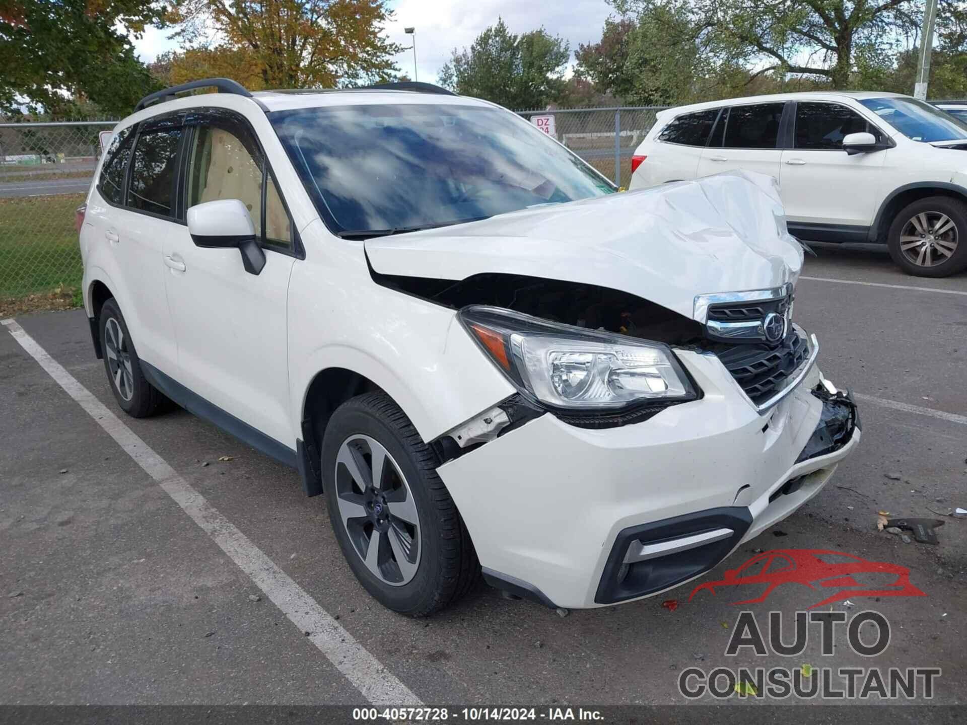 SUBARU FORESTER 2018 - JF2SJAGC5JH512675