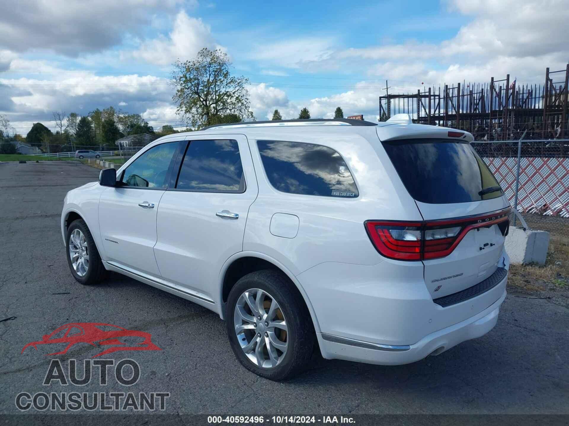DODGE DURANGO 2018 - 1C4SDJET5JC302373