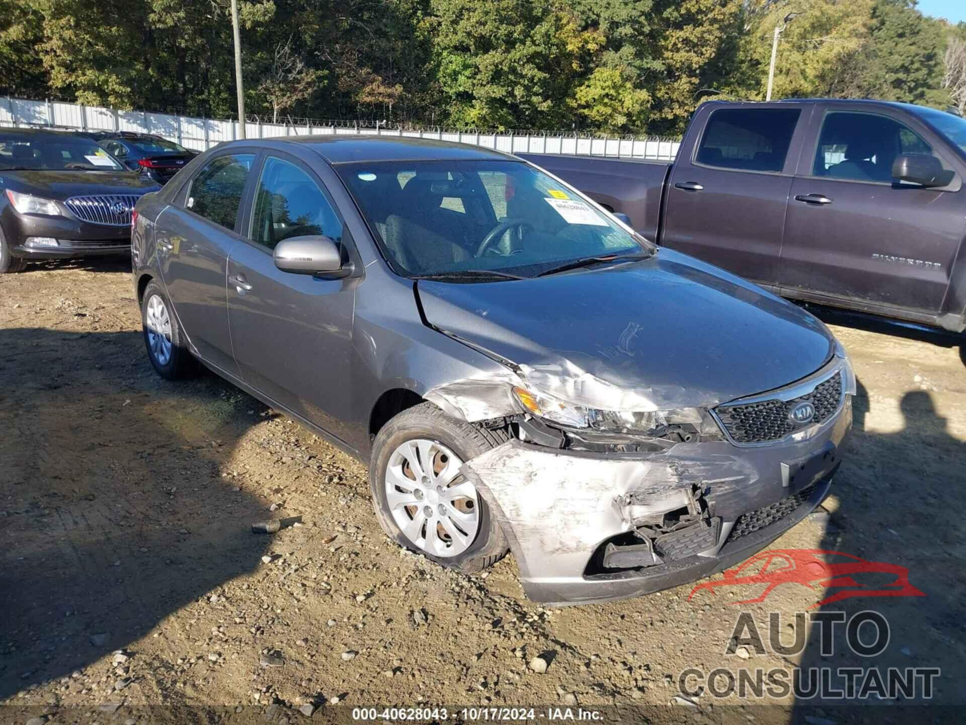 KIA FORTE 2012 - KNAFU4A27C5487191