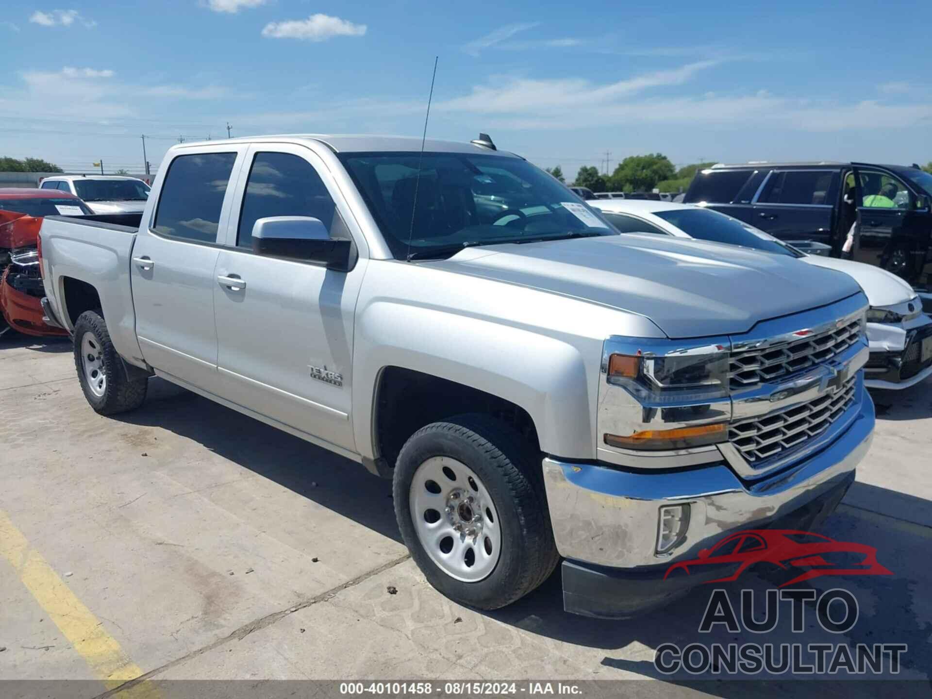 CHEVROLET SILVERADO 1500 2018 - 3GCPCREC4JG214063