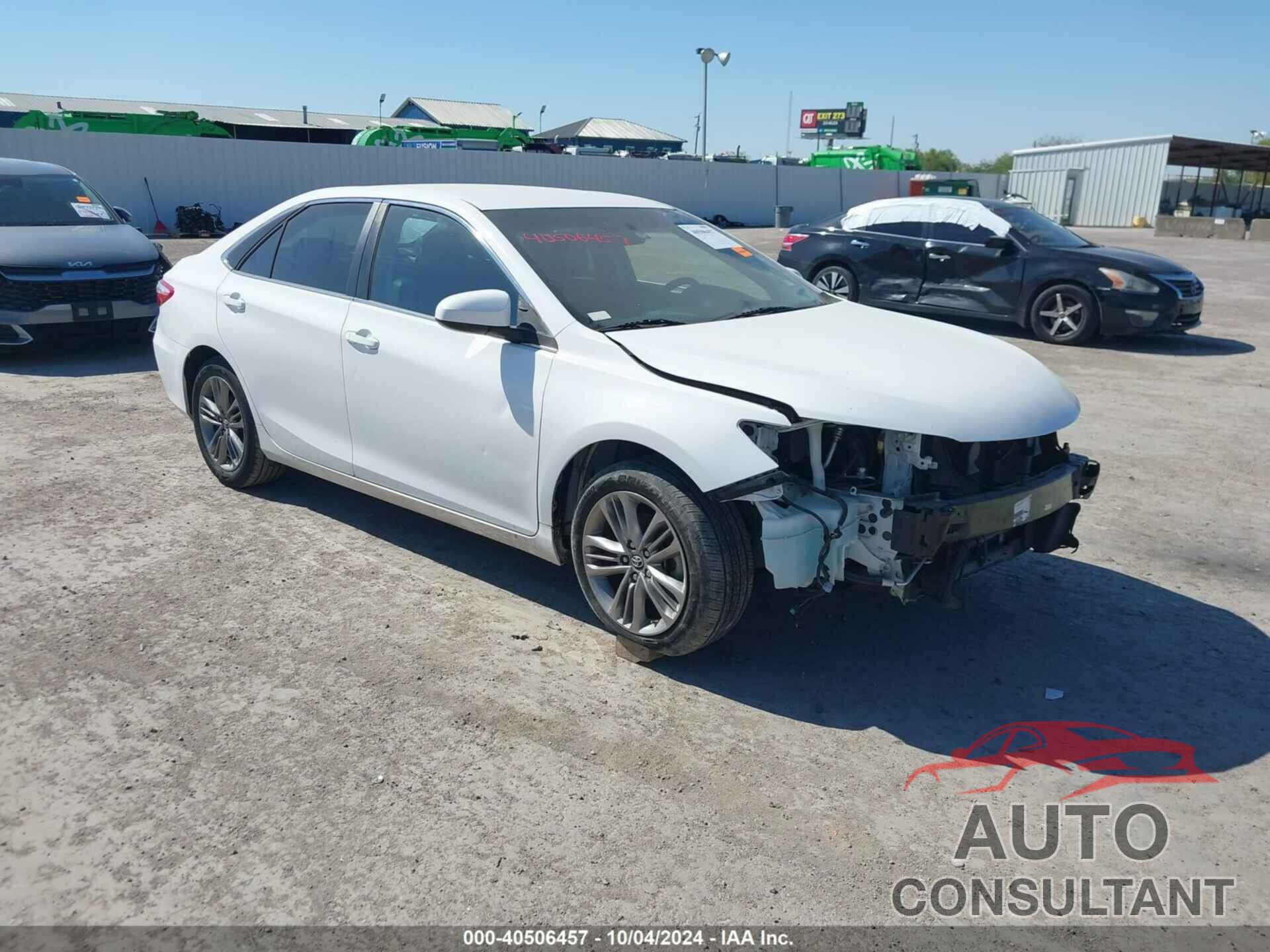TOYOTA CAMRY 2017 - 4T1BF1FK0HU615783