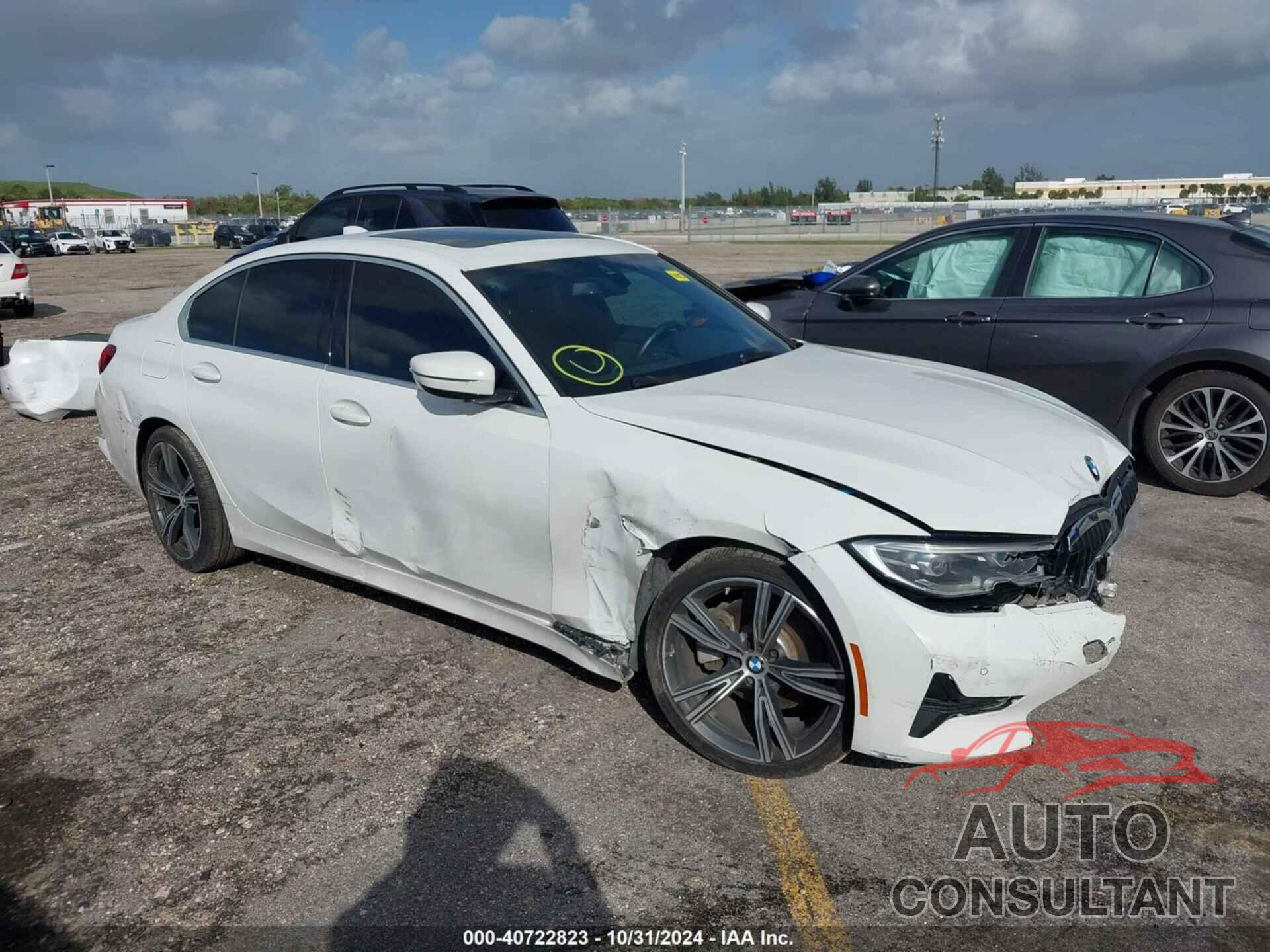 BMW 330I 2021 - 3MW5R1J00M8B52627