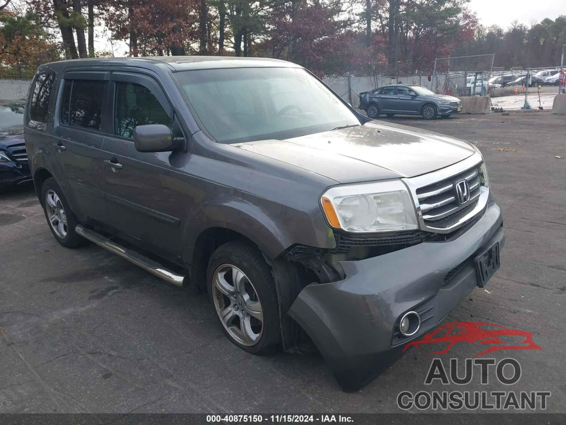 HONDA PILOT 2014 - 5FNYF4H47EB003874