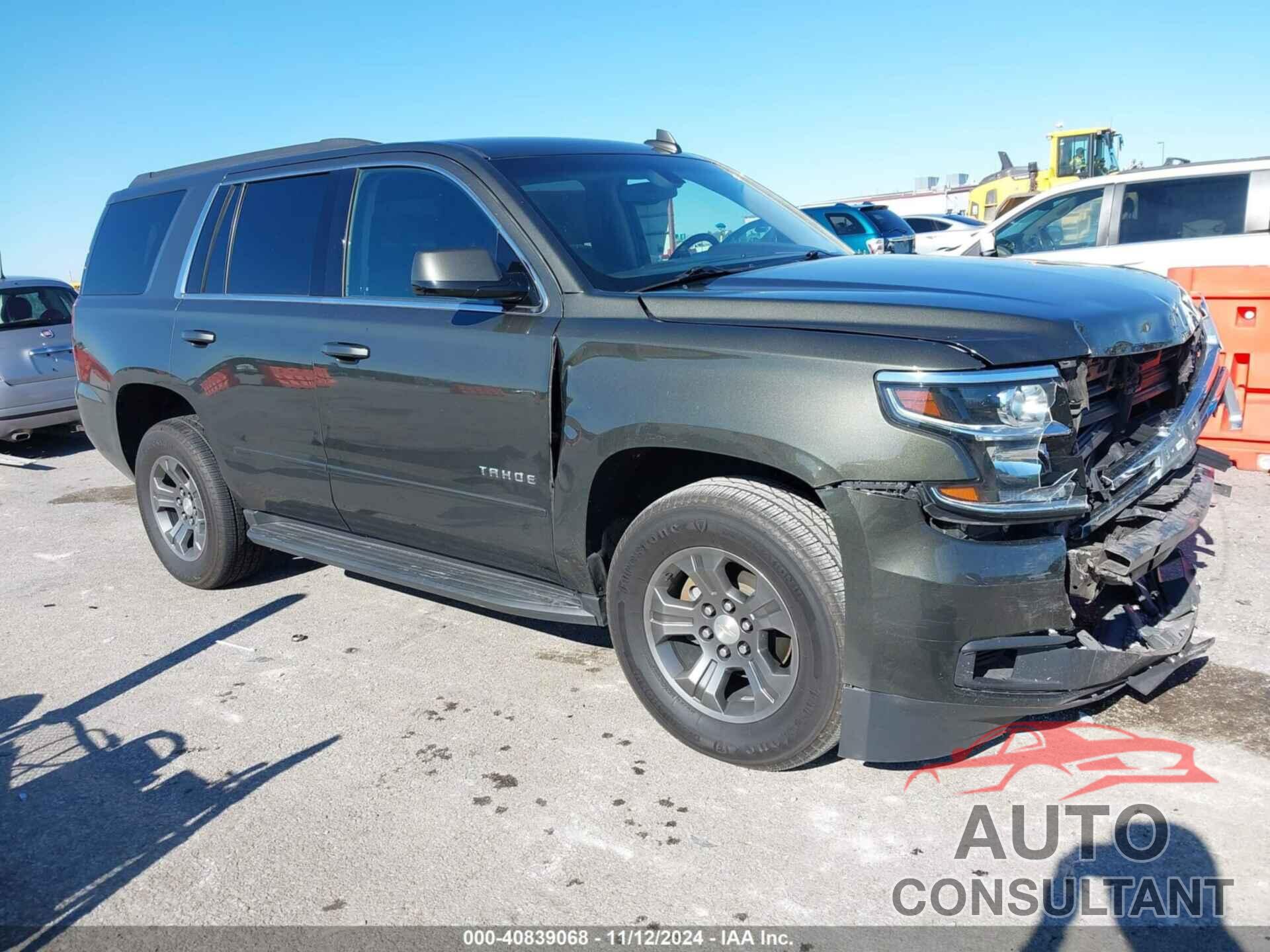 CHEVROLET TAHOE 2019 - 1GNSKAKC4KR226743