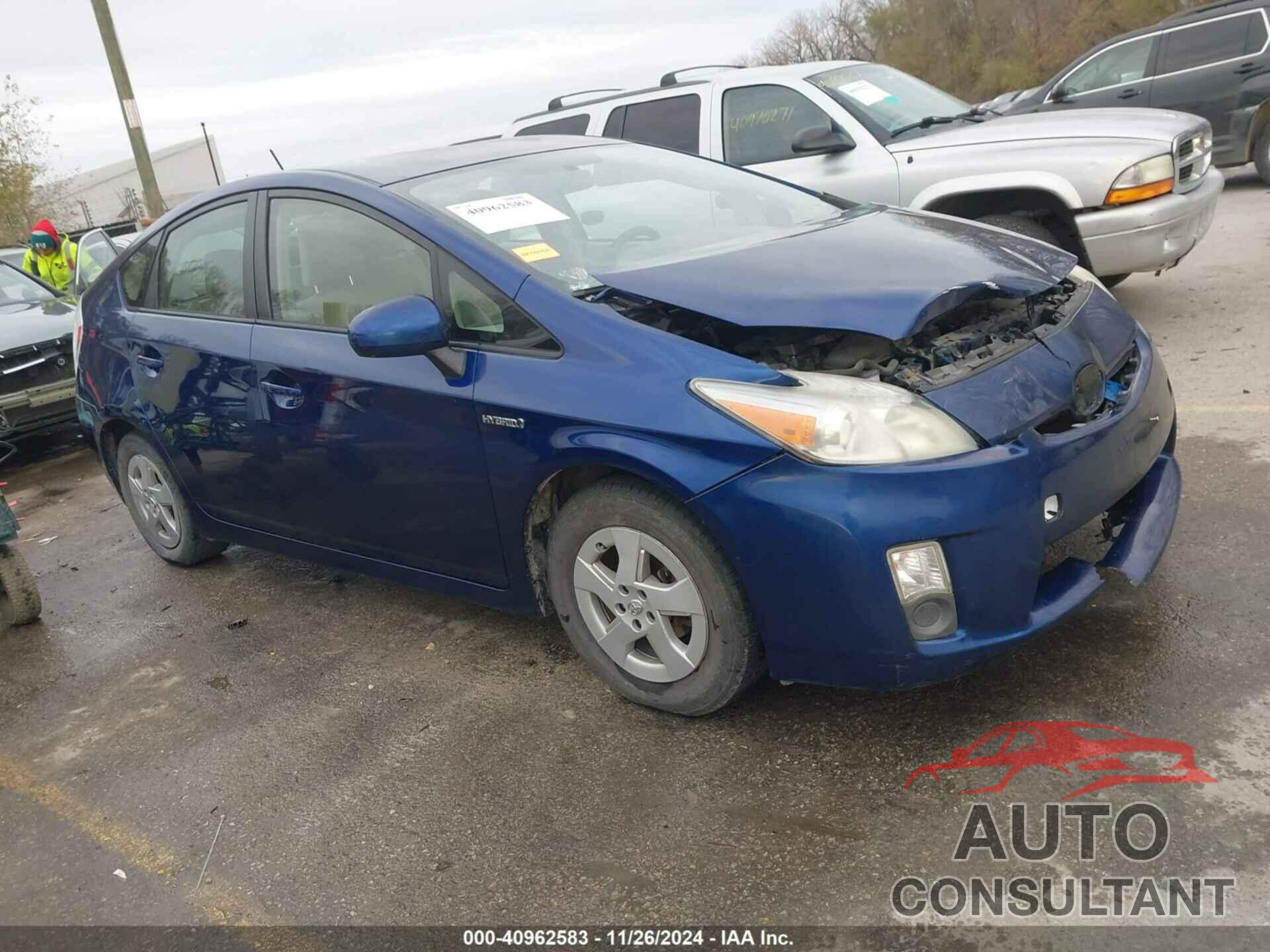 TOYOTA PRIUS 2011 - JTDKN3DU3B5312814