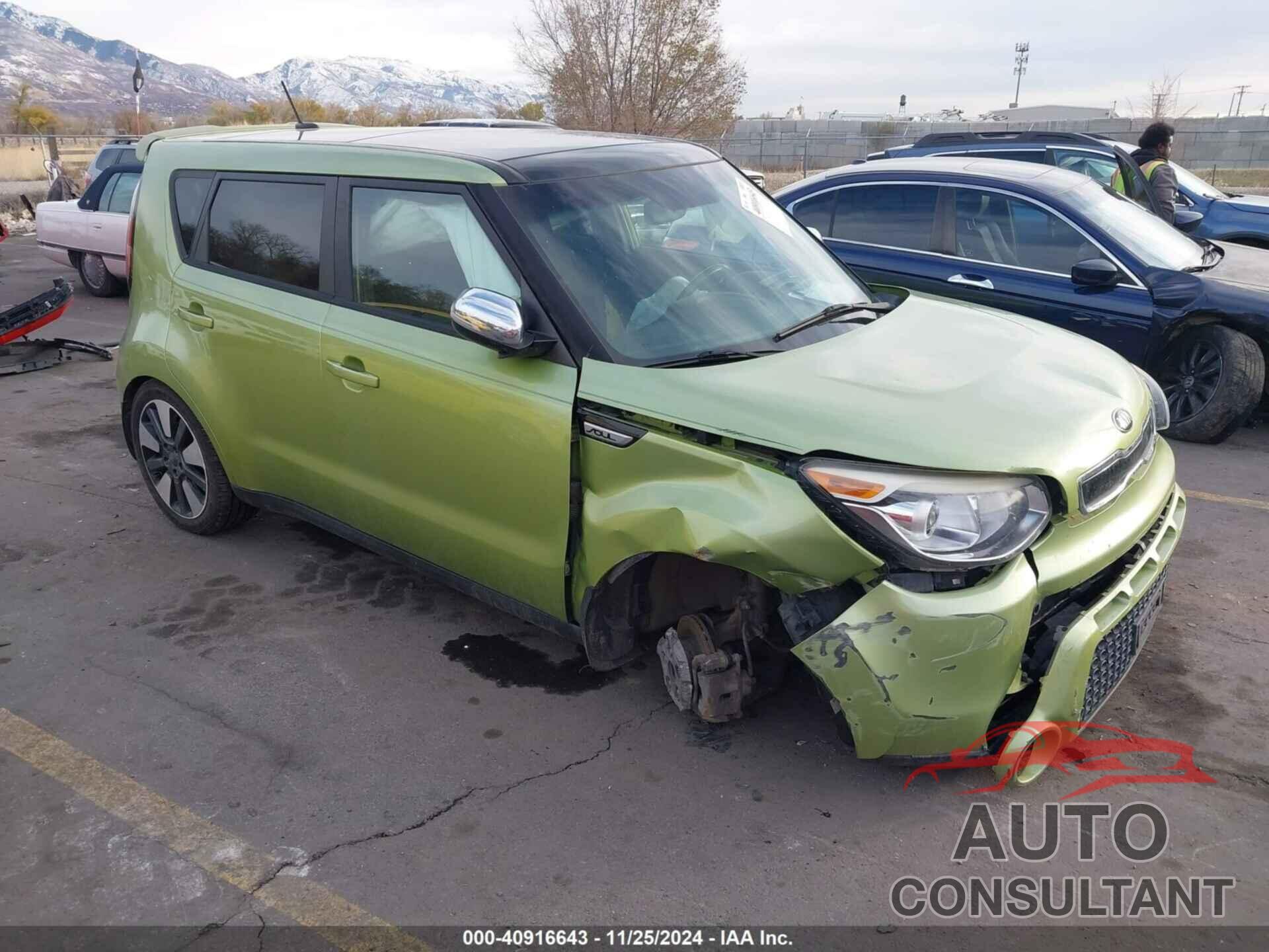 KIA SOUL 2015 - KNDJX3A59F7771150