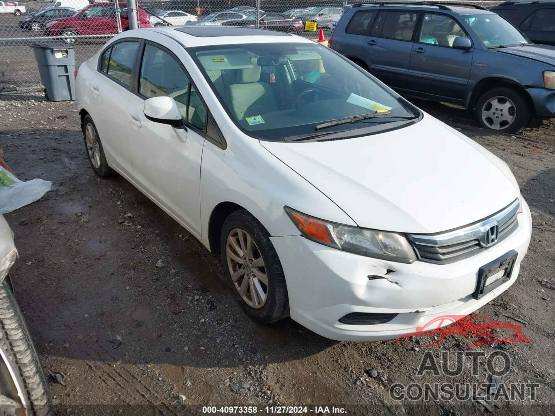 HONDA CIVIC 2012 - 2HGFB2F82CH309743