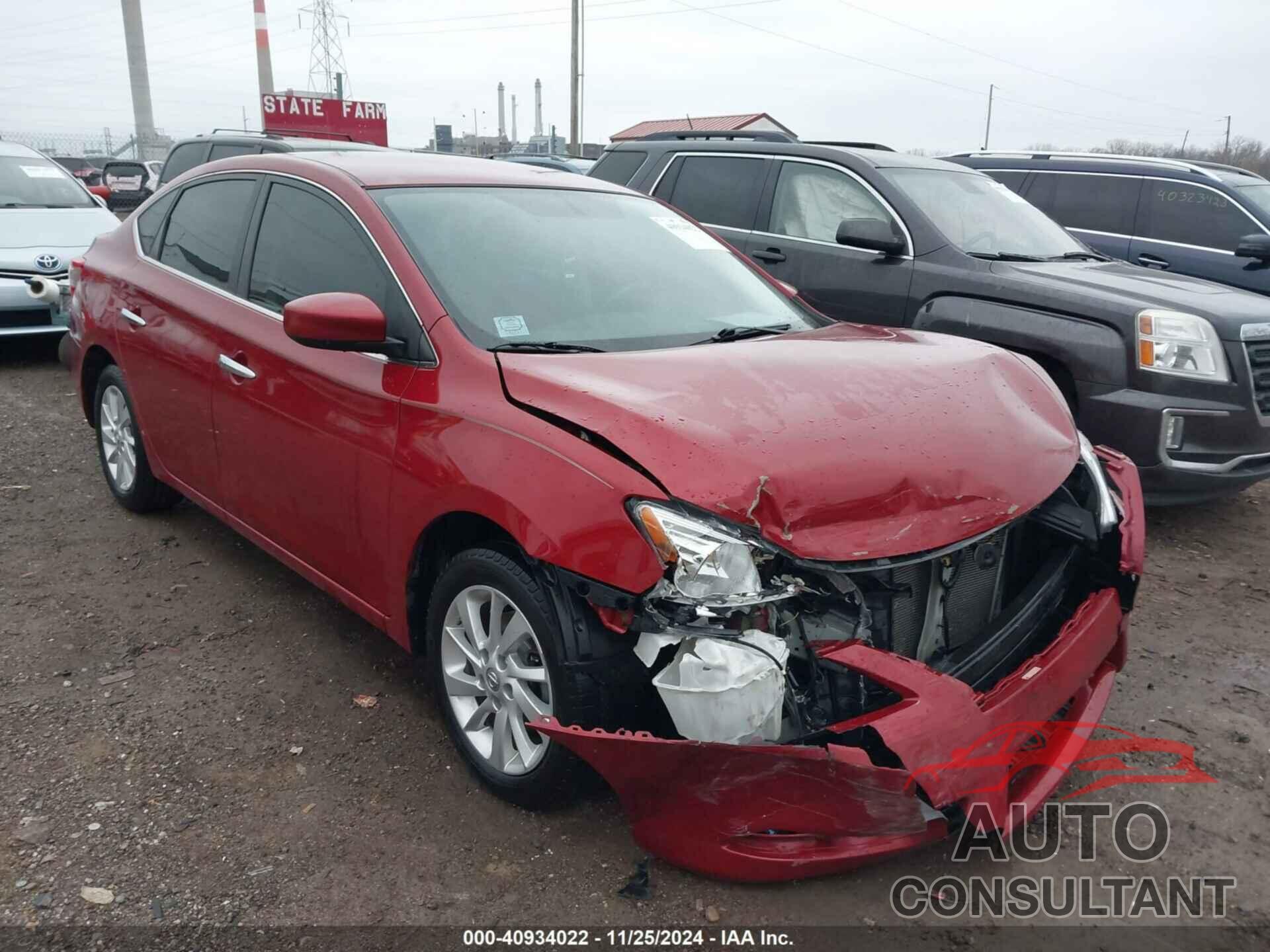 NISSAN SENTRA 2013 - 3N1AB7AP0DL646248