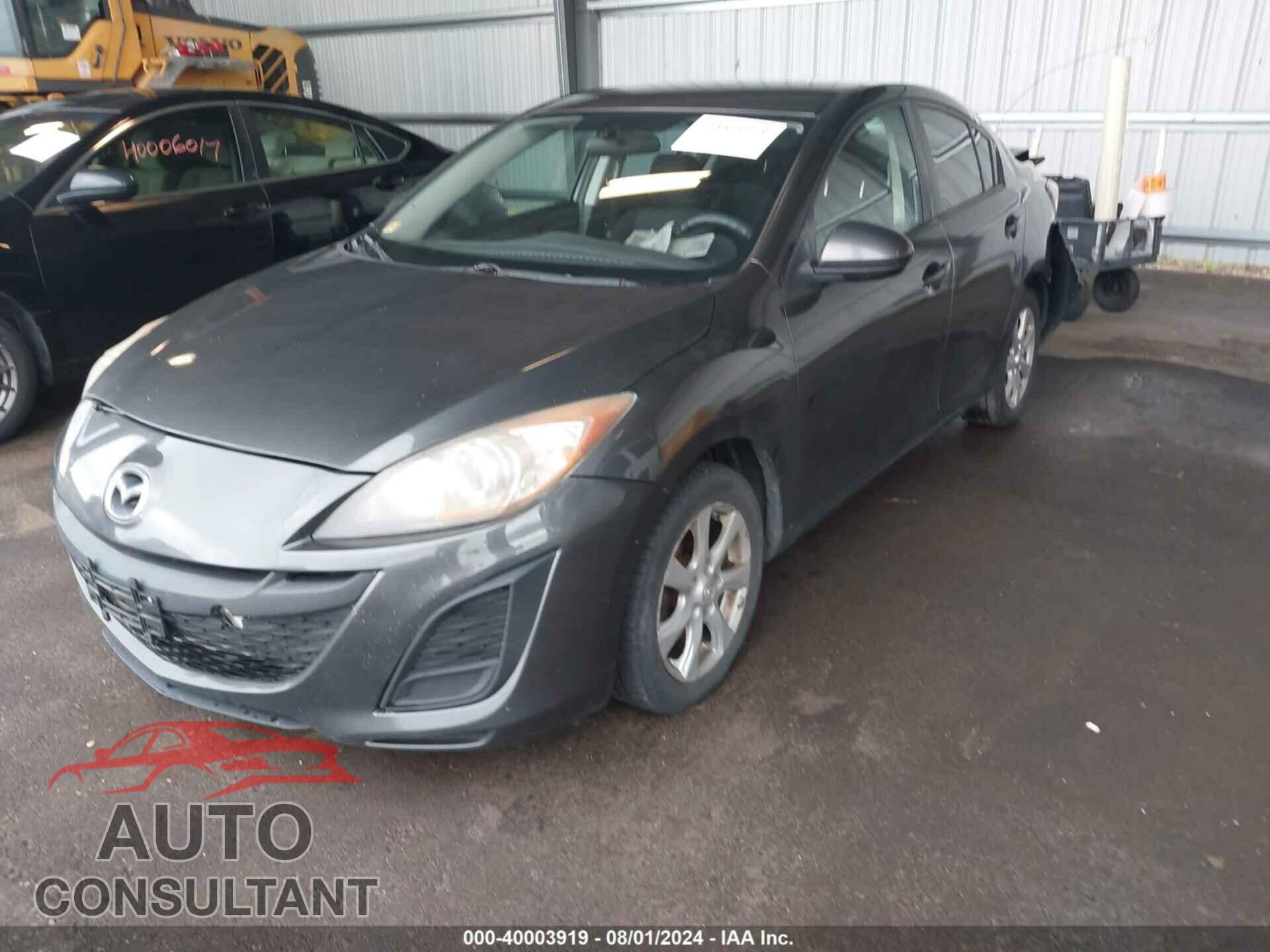 MAZDA MAZDA3 2011 - JM1BL1VF7B1378316