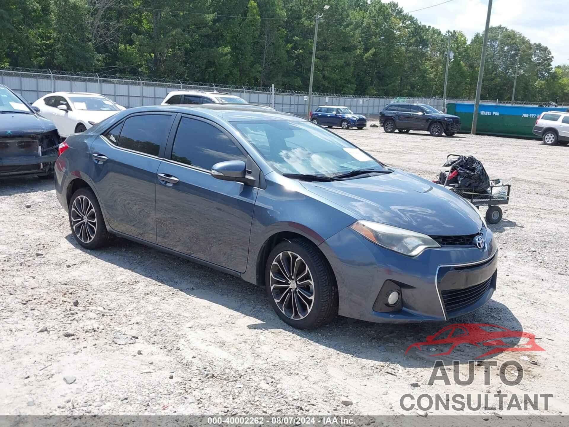TOYOTA COROLLA 2016 - 2T1BURHE4GC487415