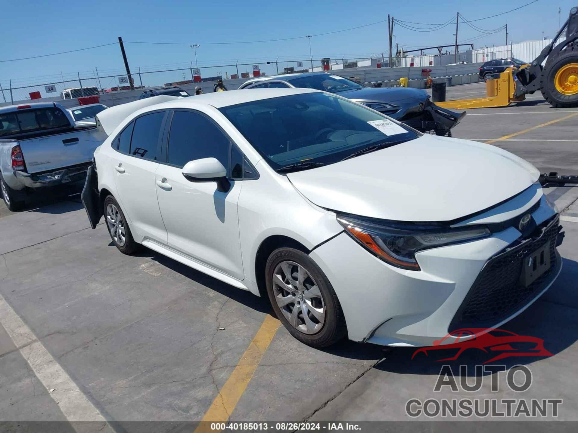 TOYOTA COROLLA 2020 - JTDEPRAE1LJ102051