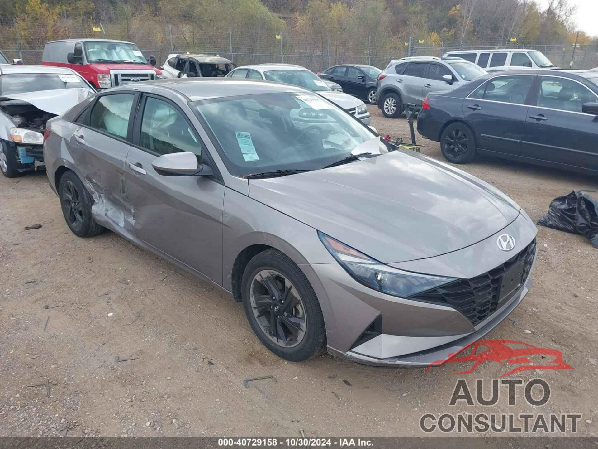 HYUNDAI ELANTRA 2021 - KMHLS4AG5MU111048