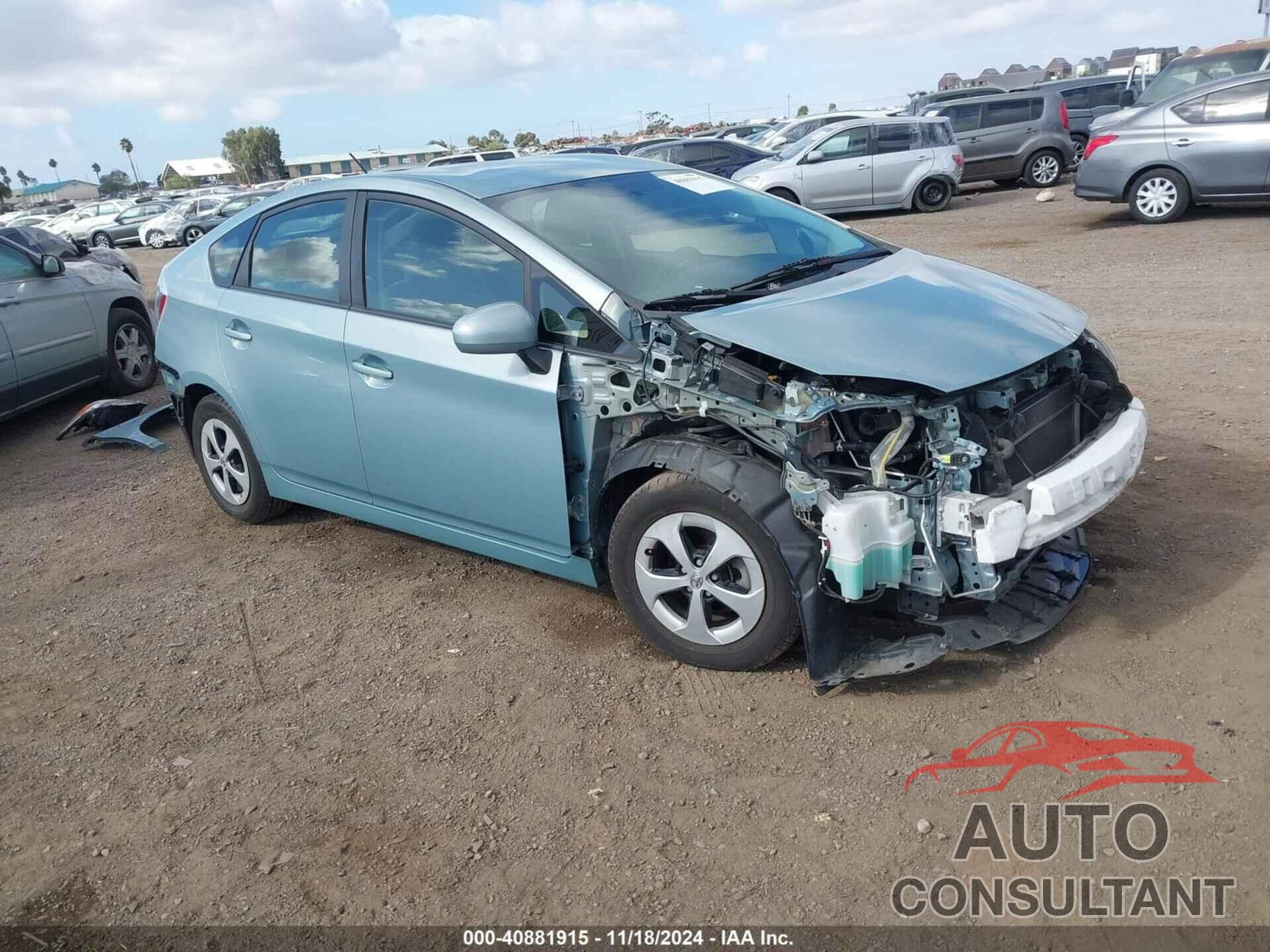 TOYOTA PRIUS 2013 - JTDKN3DU1D5633656