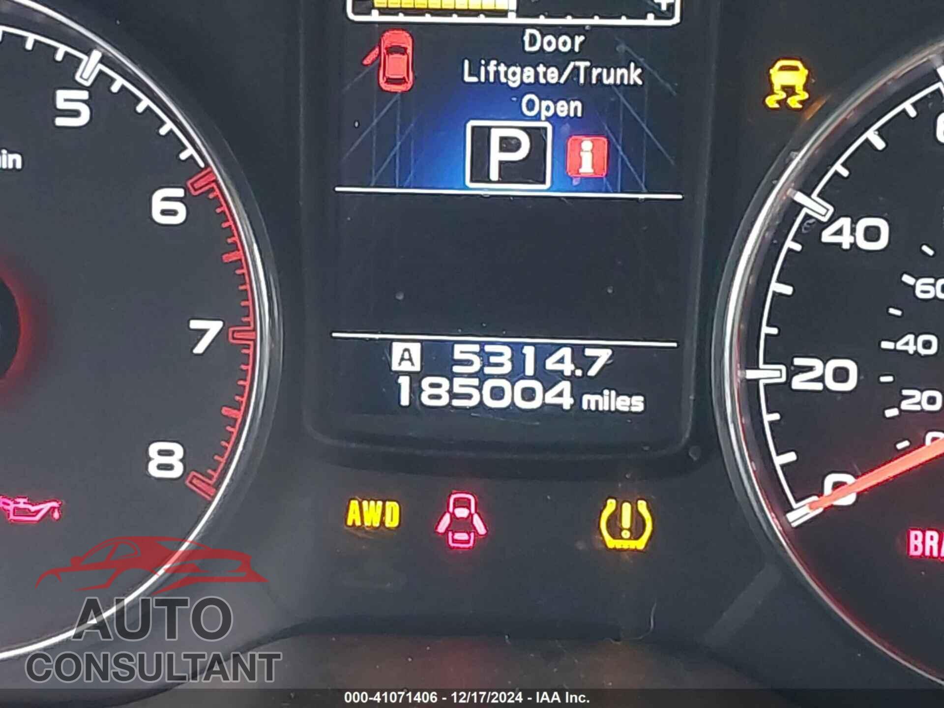SUBARU OUTBACK 2013 - 4S4BRCKC9D3216632