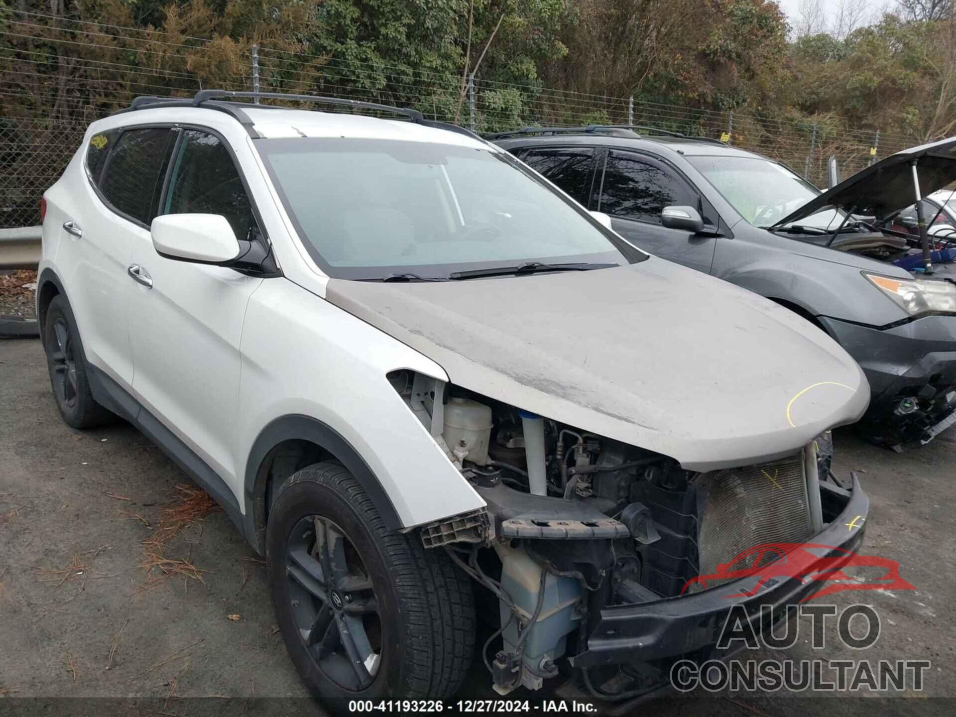 HYUNDAI SANTA FE SPORT 2017 - 5XYZU3LB1HG386282