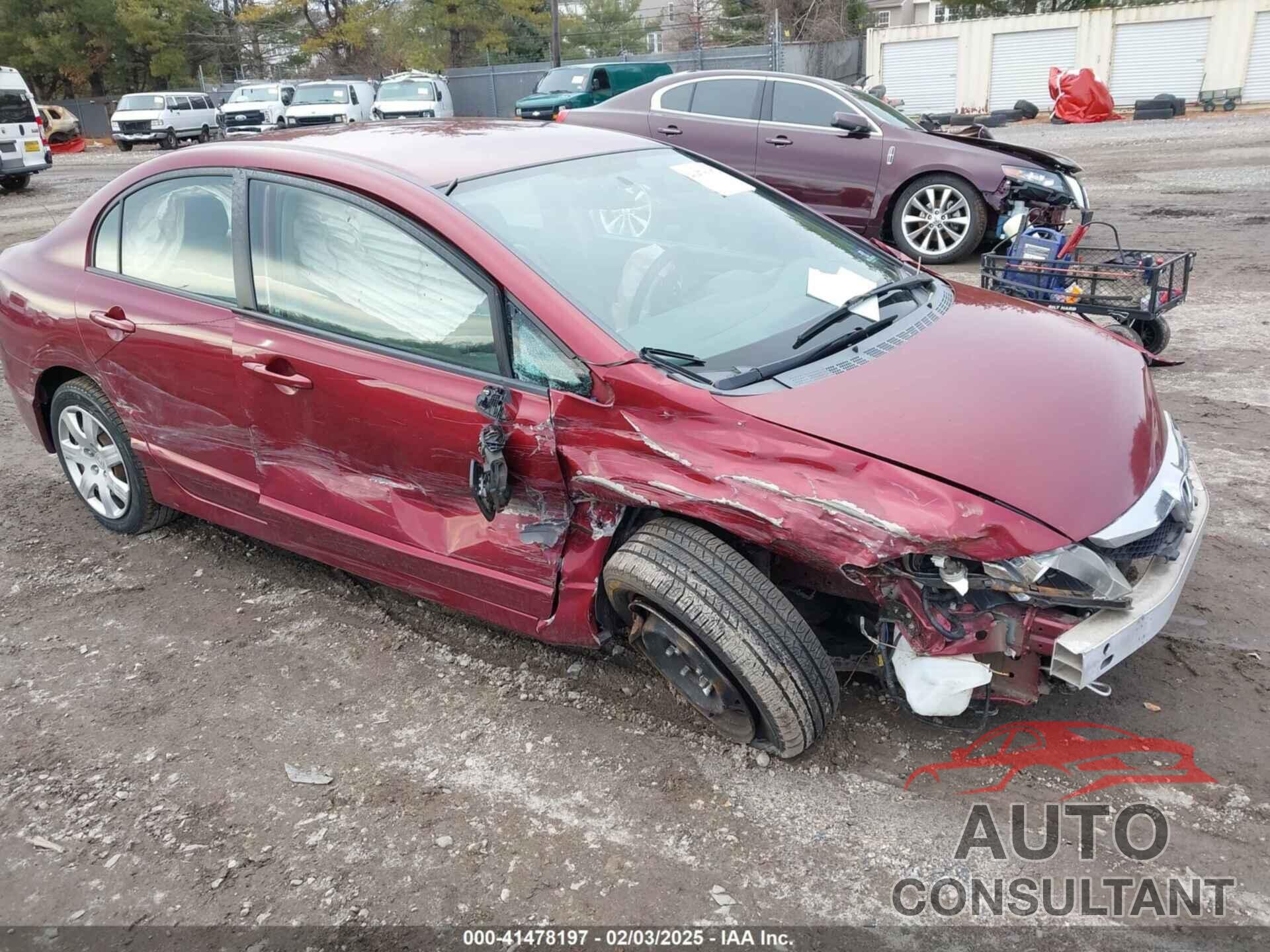 HONDA CIVIC 2009 - 19XFA165X9E020891