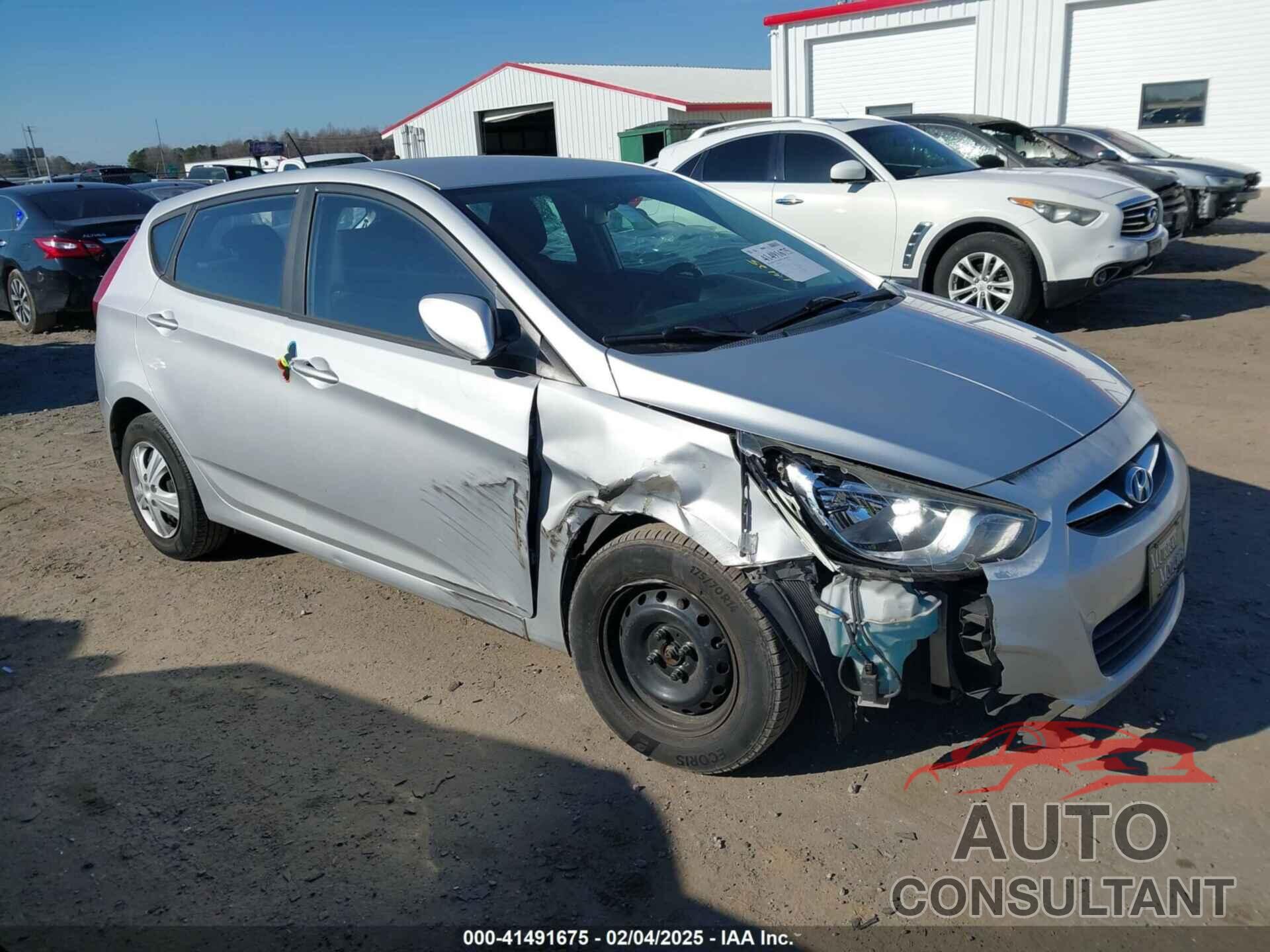 HYUNDAI ACCENT 2013 - KMHCT5AE6DU121265