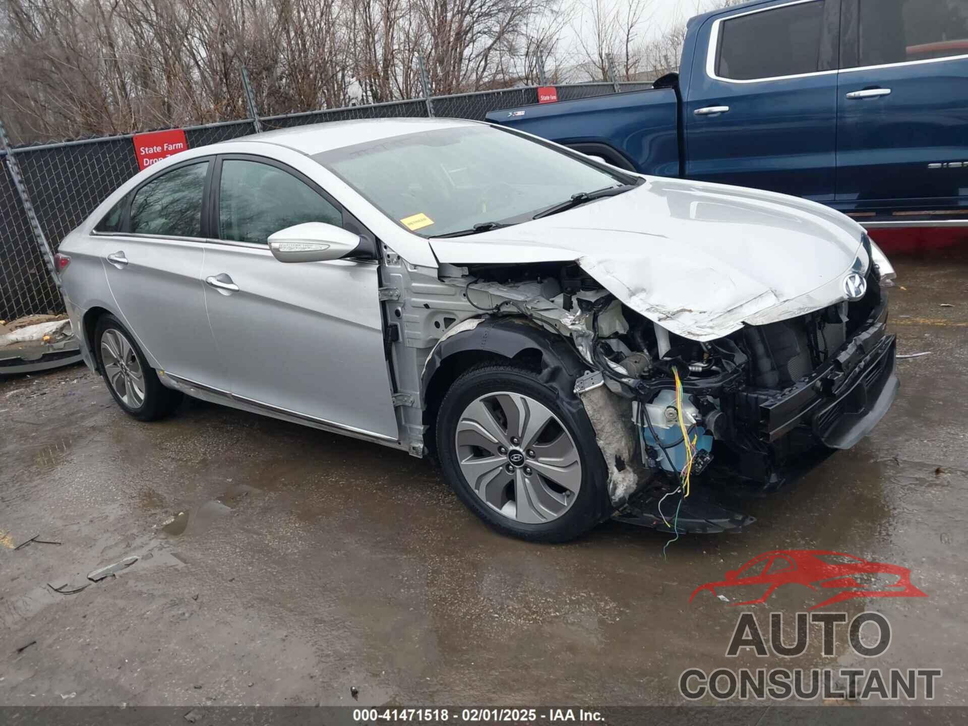 HYUNDAI SONATA HYBRID 2013 - KMHEC4A4XDA071496