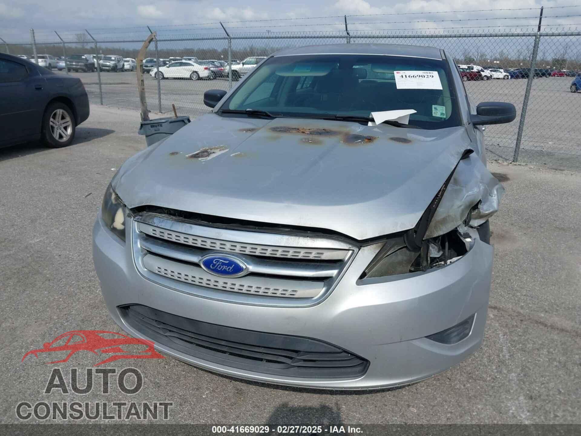 FORD TAURUS 2012 - 1FAHP2DW2CG125432