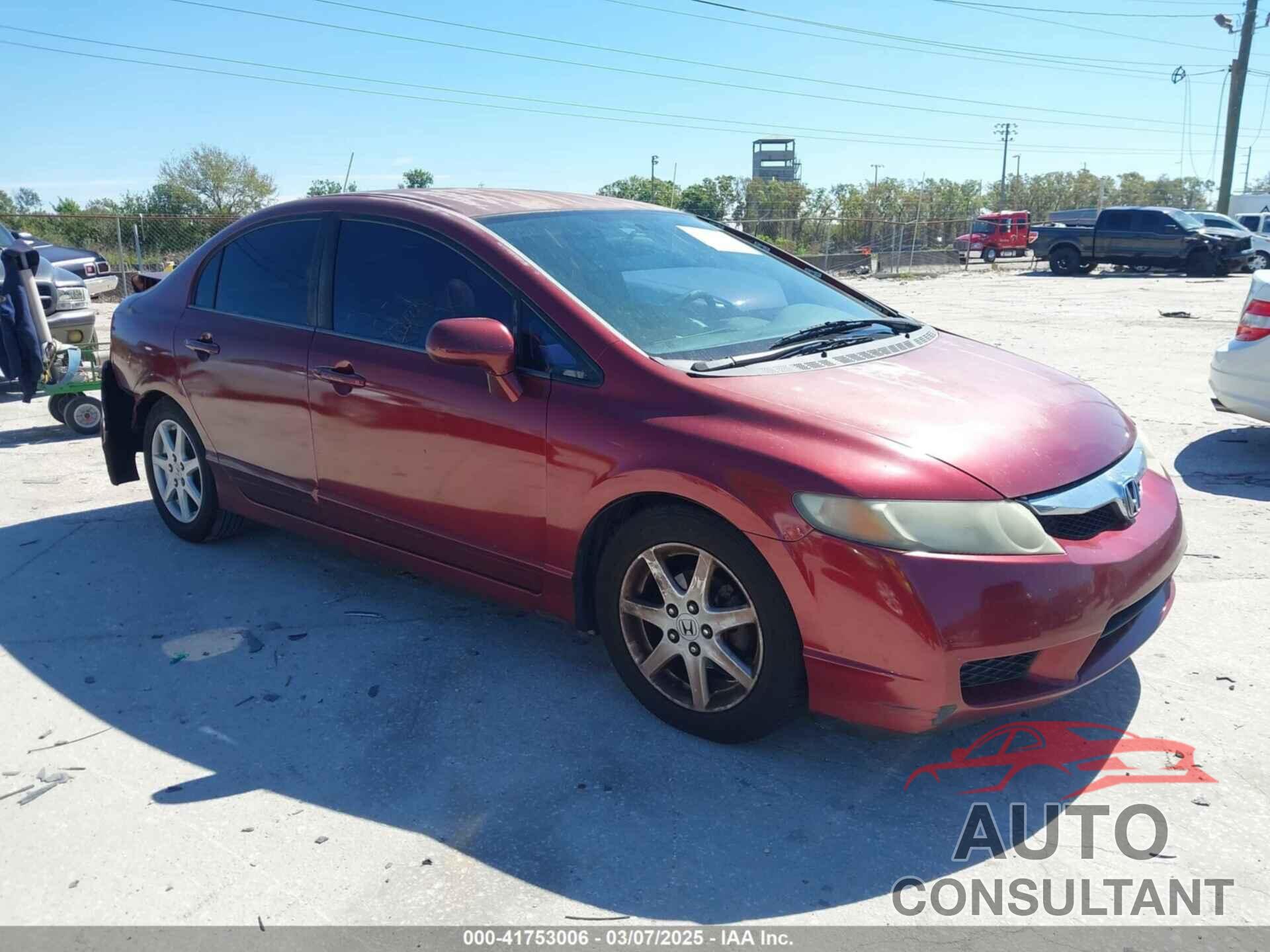 HONDA CIVIC 2010 - 2HGFA1F50AH502246