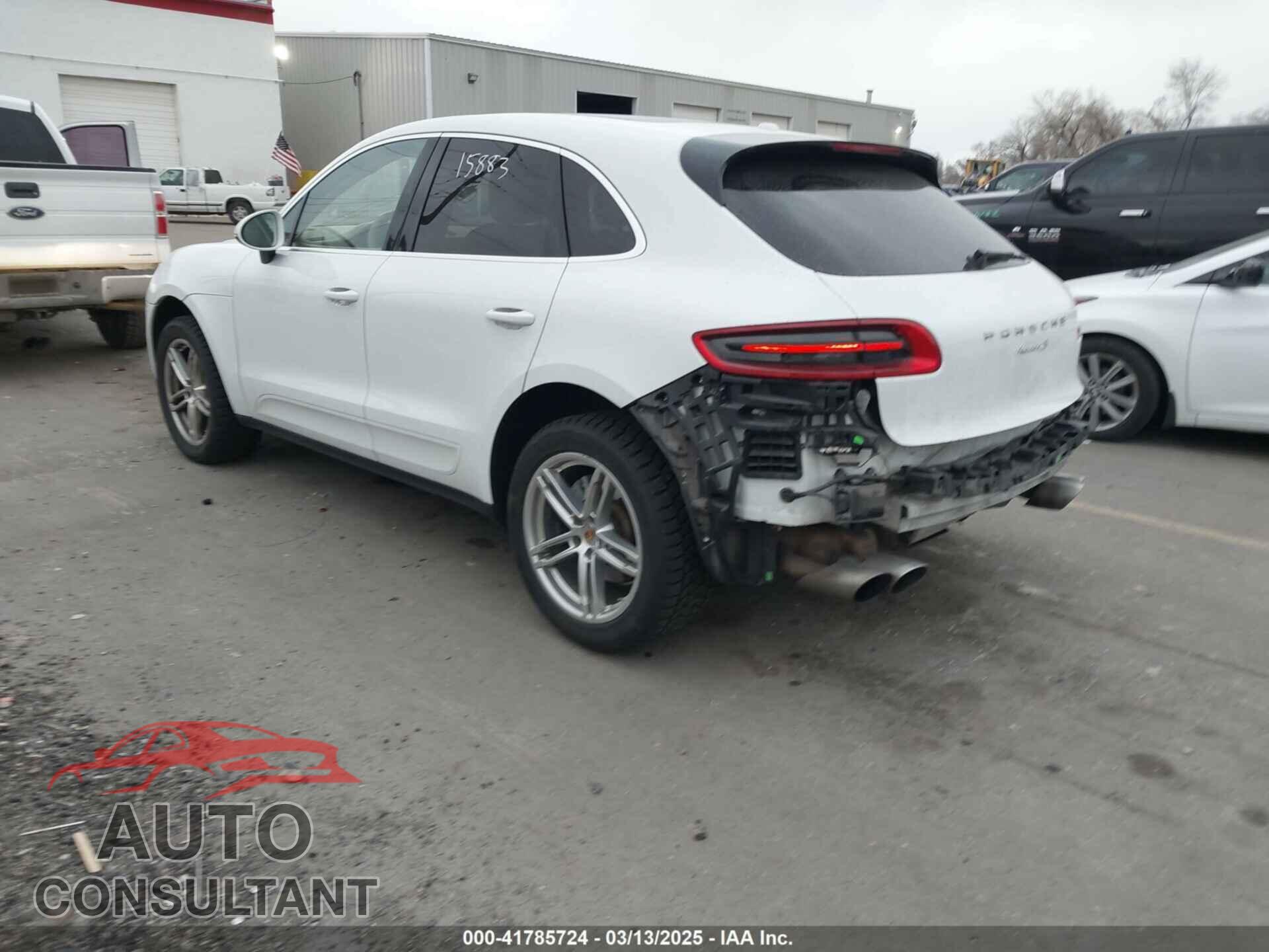 PORSCHE MACAN 2015 - WP1AB2A59FLB50523