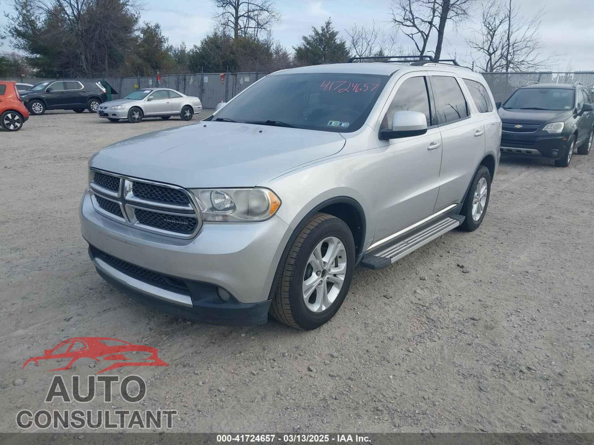 DODGE DURANGO 2011 - 1D4RD2GG3BC706443
