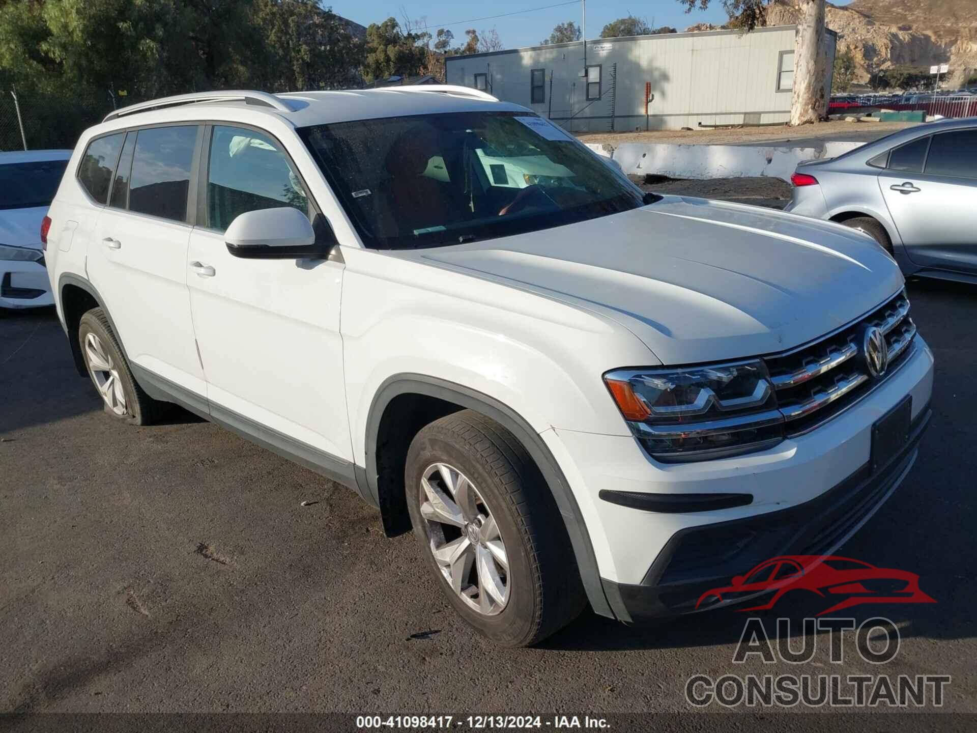 VOLKSWAGEN ATLAS 2018 - 1V2AR2CA8JC561555