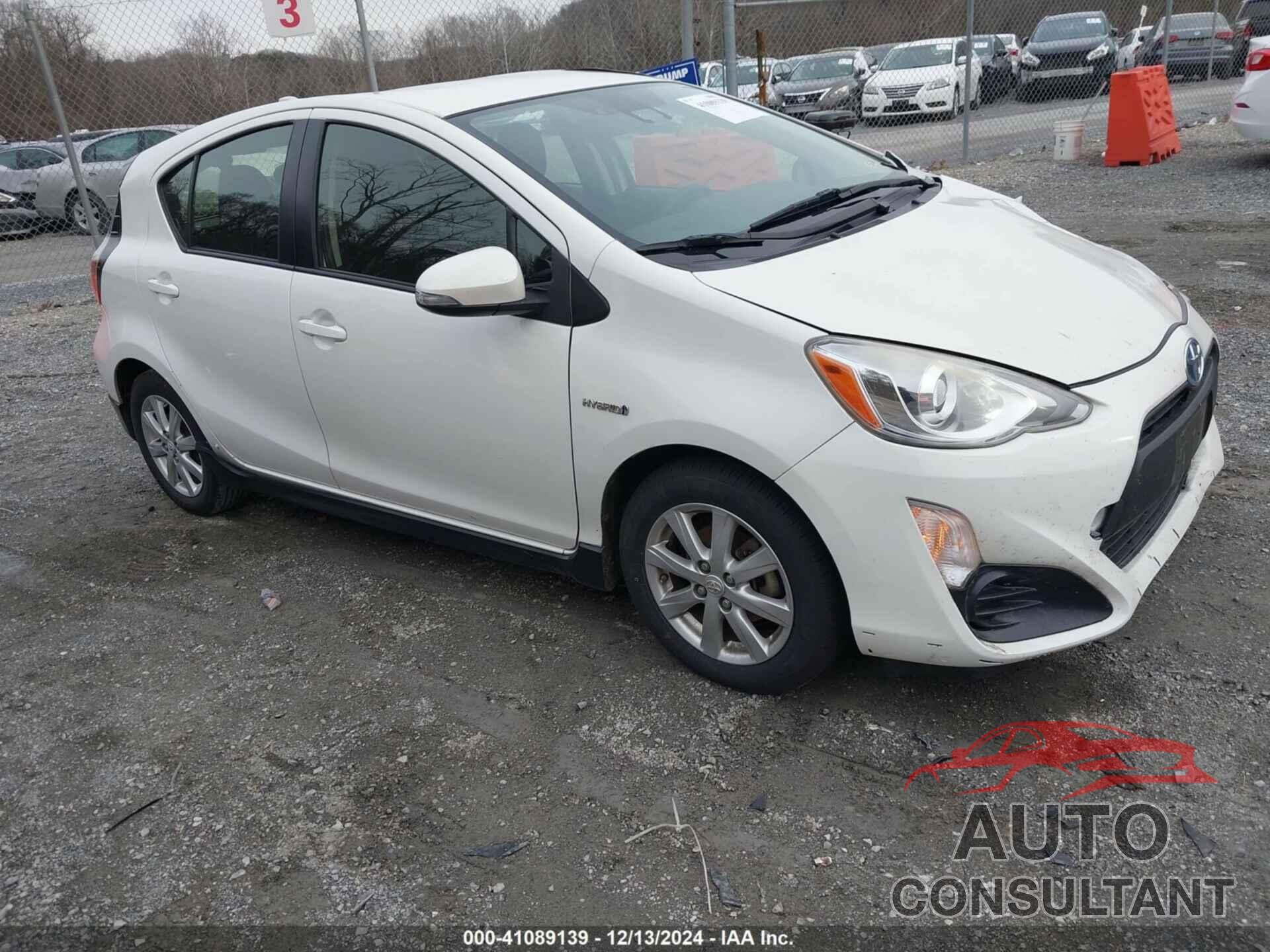 TOYOTA PRIUS C 2017 - JTDKDTB3XH1591854