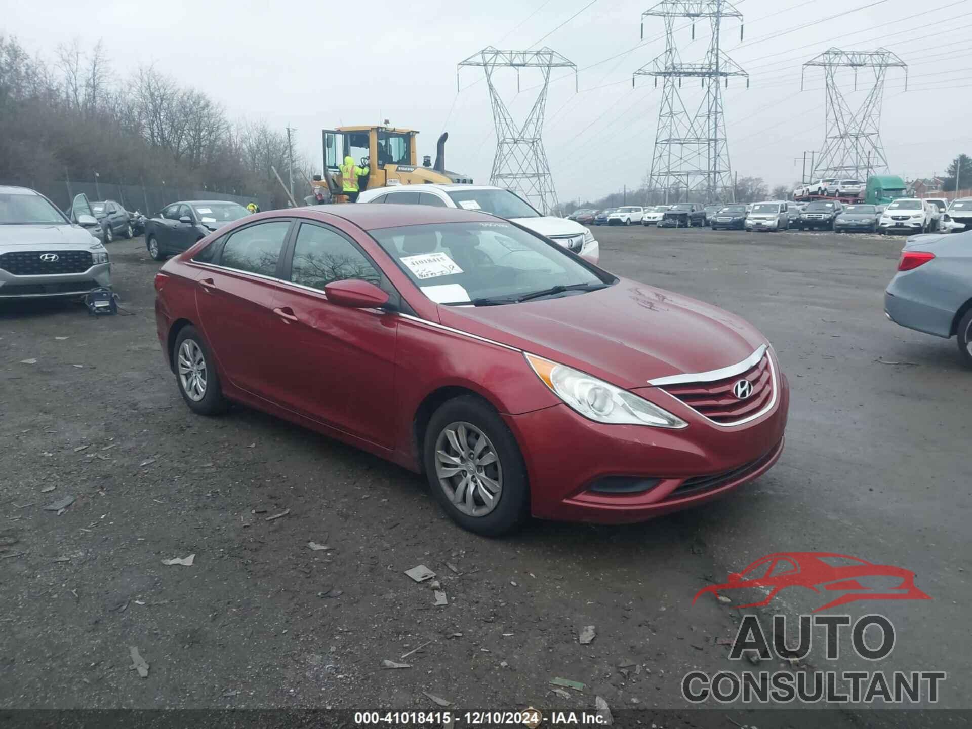 HYUNDAI SONATA 2012 - 5NPEB4AC3CH350326