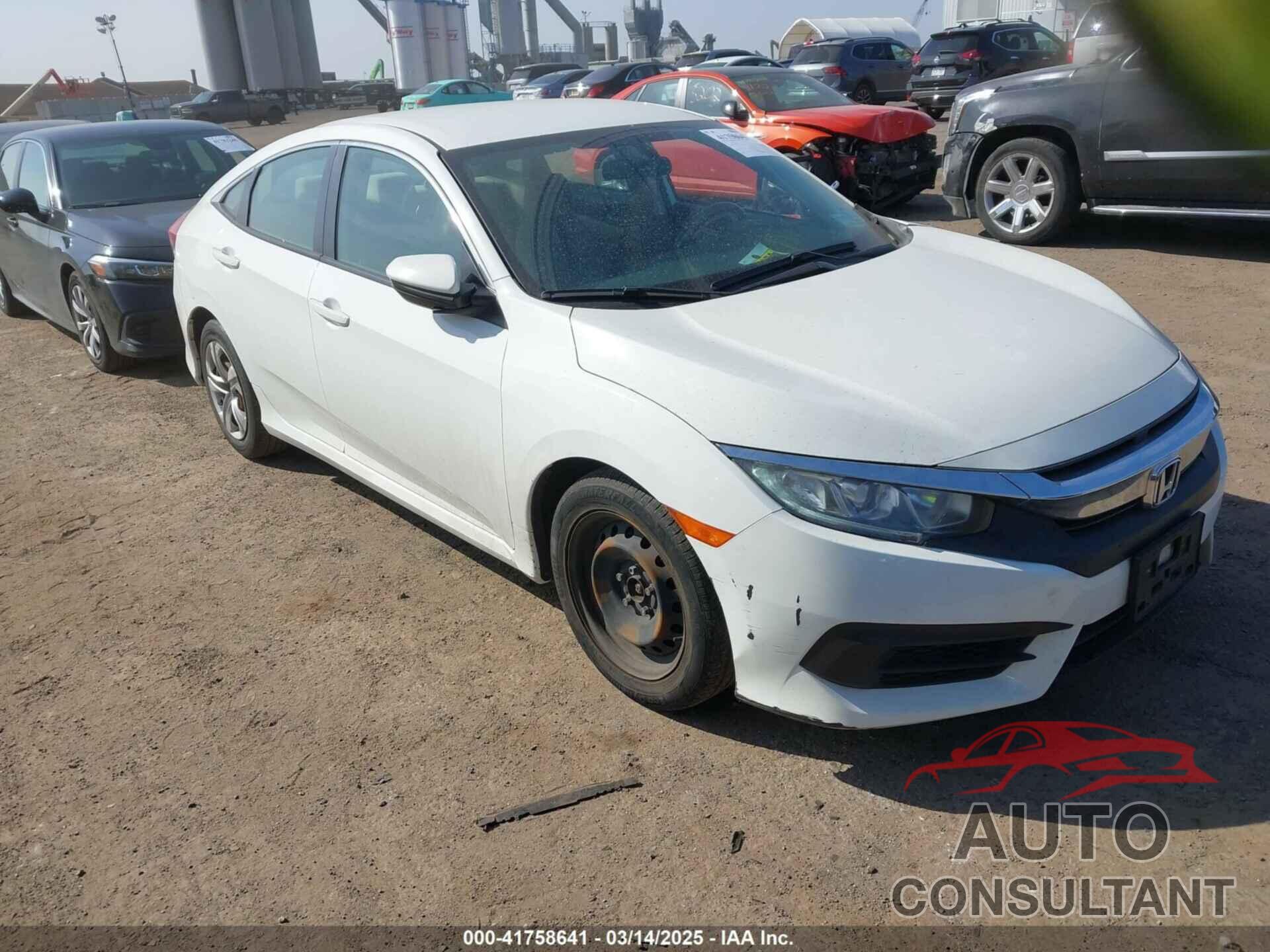 HONDA CIVIC 2017 - 19XFC2F52HE223806