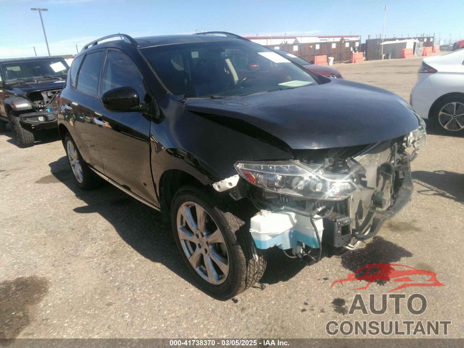 NISSAN MURANO 2012 - JN8AZ1MW0CW223577