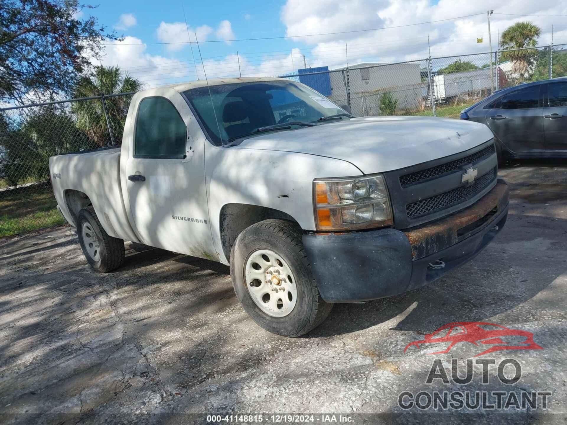 CHEVROLET SILVERADO 1500 2009 - 1GCEK14089Z111923