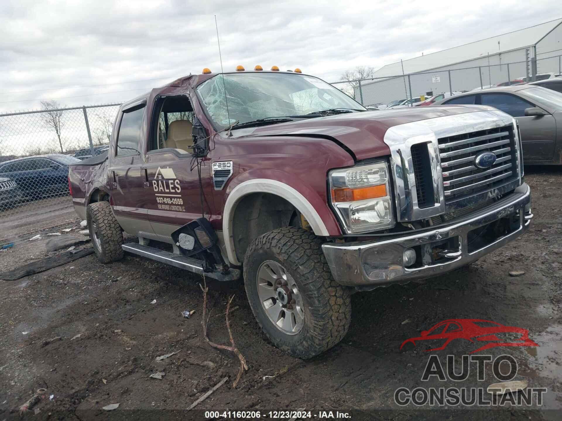 FORD F-250 2010 - 1FTSW2B59AEB11209