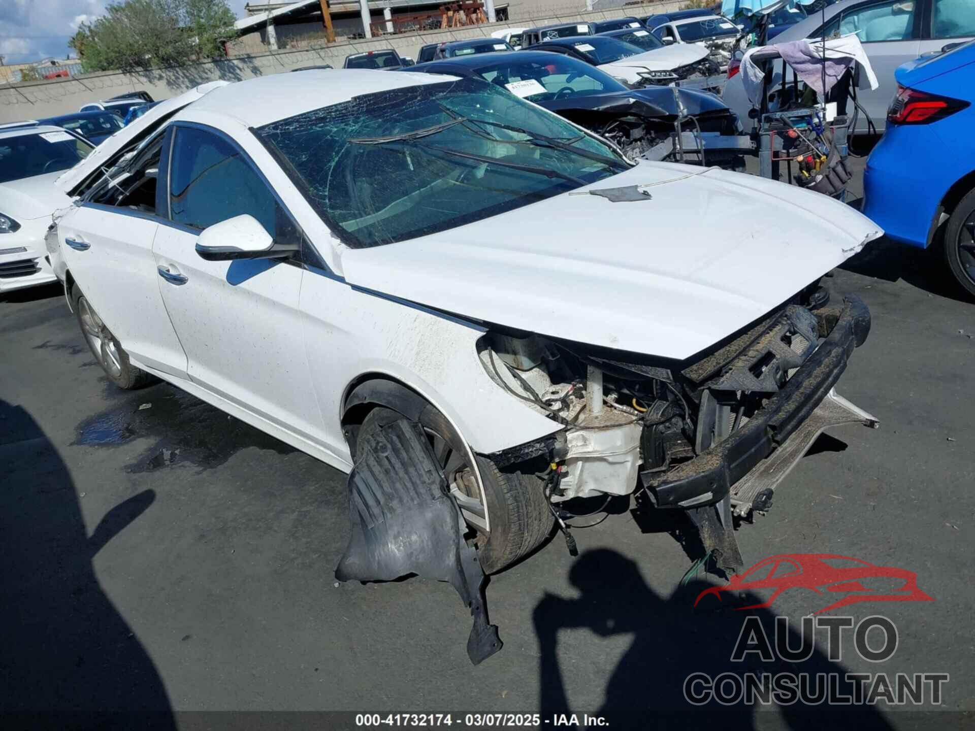 HYUNDAI SONATA 2018 - 5NPE34AF6JH726814