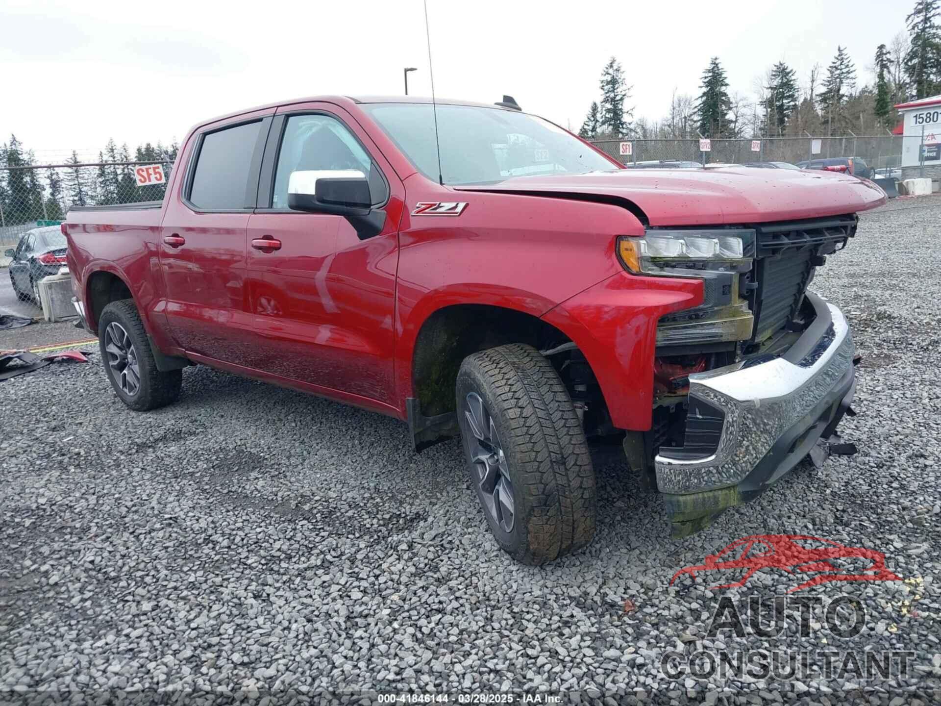 CHEVROLET SILVERADO 1500 2021 - 3GCUYDED9MG223006