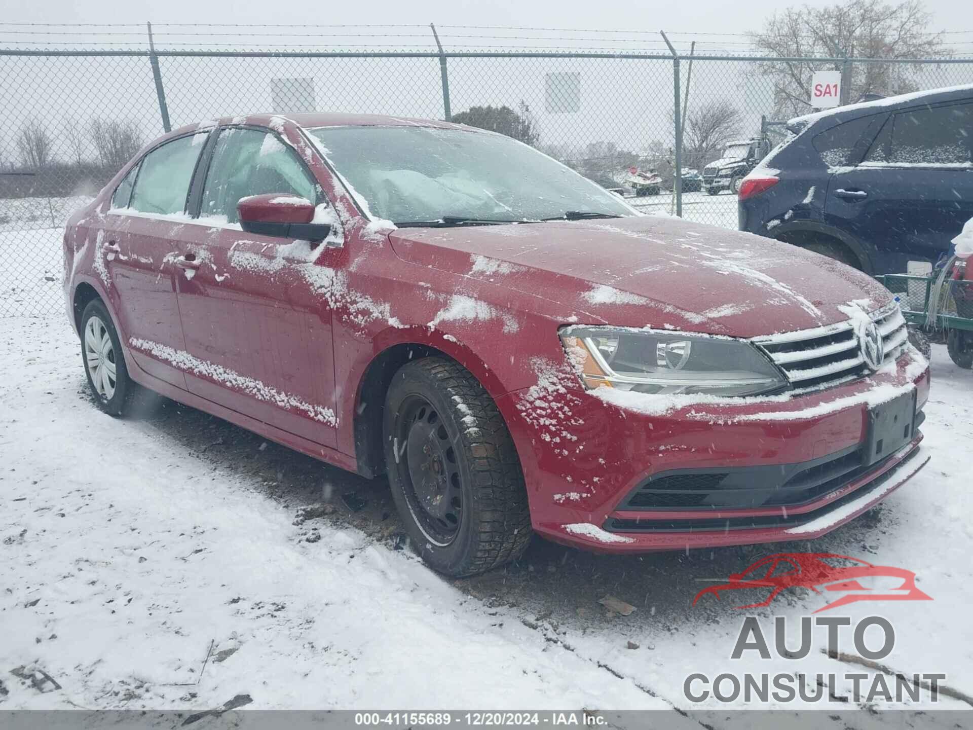 VOLKSWAGEN JETTA 2017 - 3VW2B7AJ8HM381122