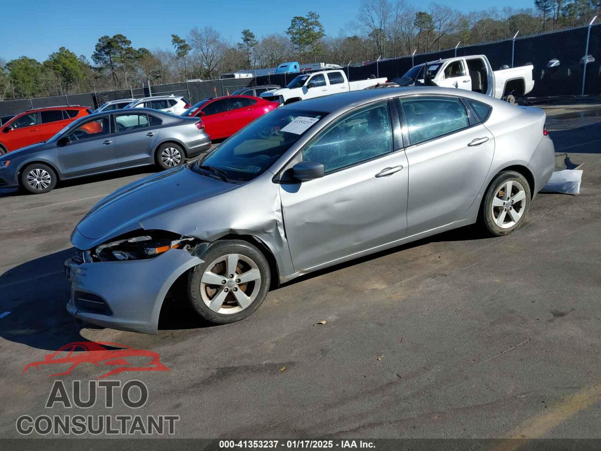 DODGE DART 2015 - 1C3CDFBB2FD374263