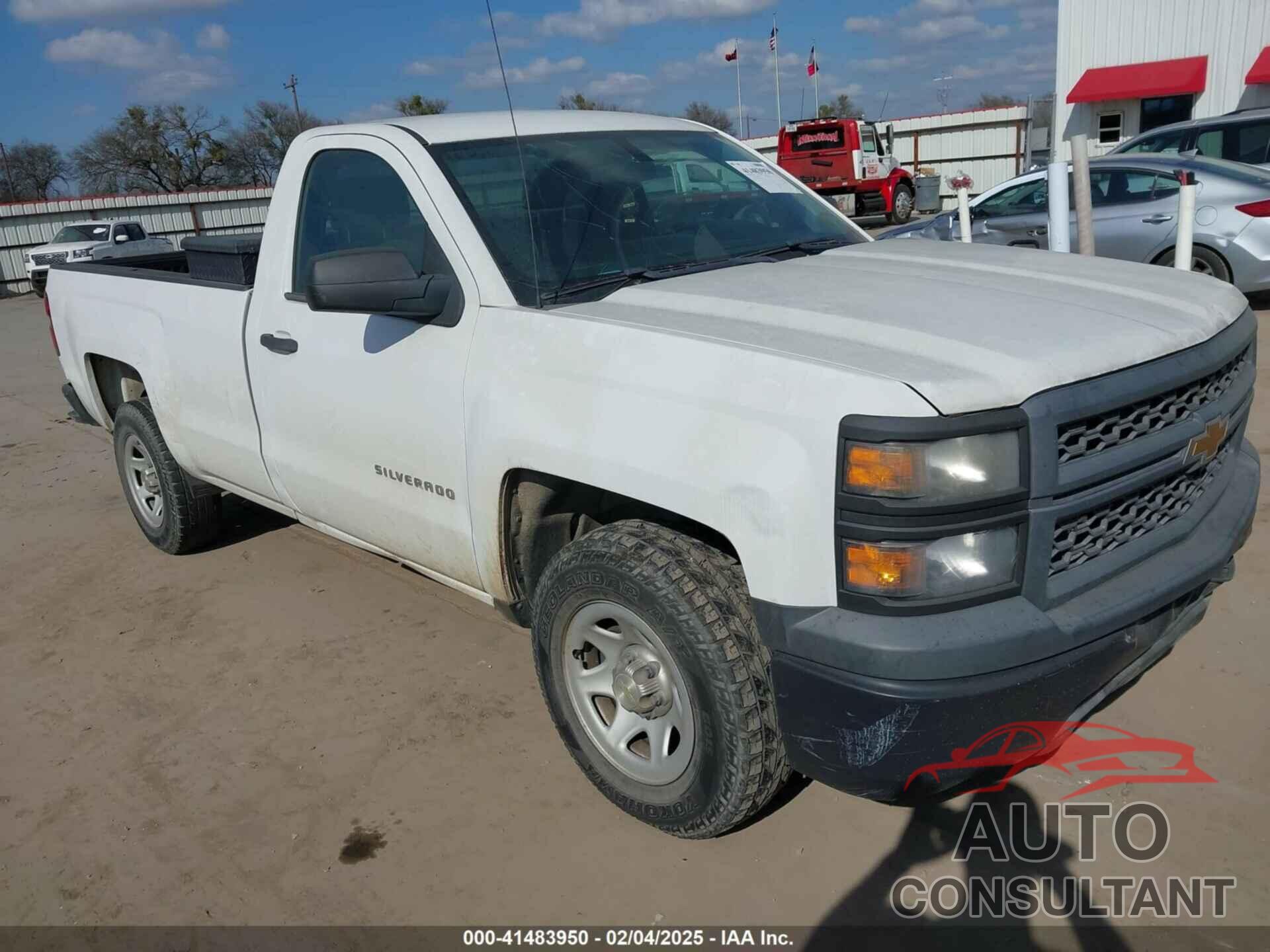 CHEVROLET SILVERADO 1500 2014 - 1GCNCPEH6EZ383806